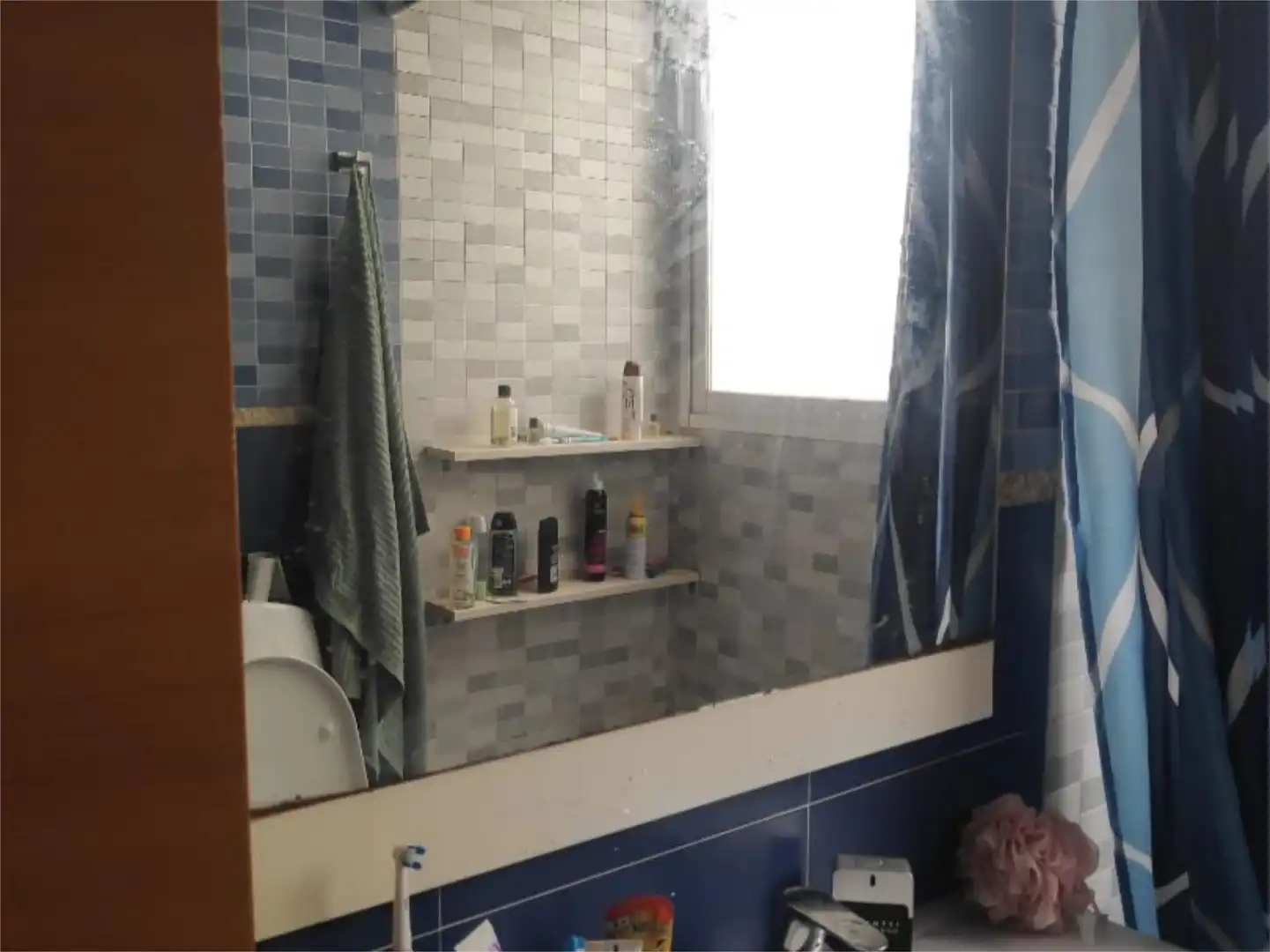 Badezimmer von Wohnung zur Miete in Massamagrell mit Möbliert und Balkon