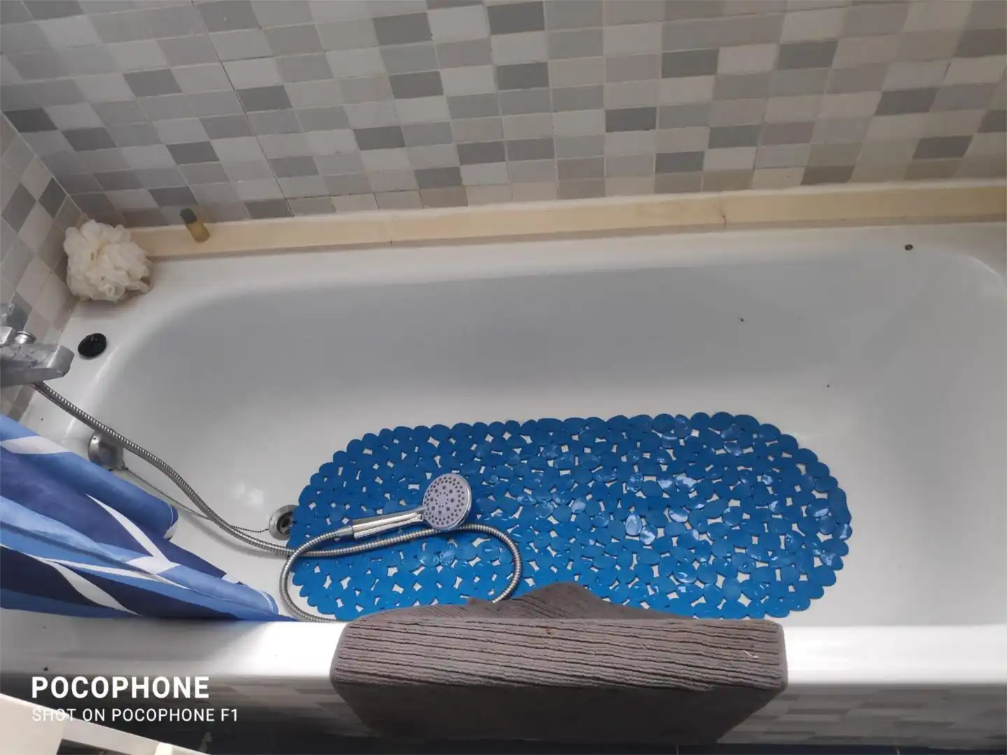 Badezimmer von Wohnung zur Miete in Massamagrell mit Möbliert und Balkon