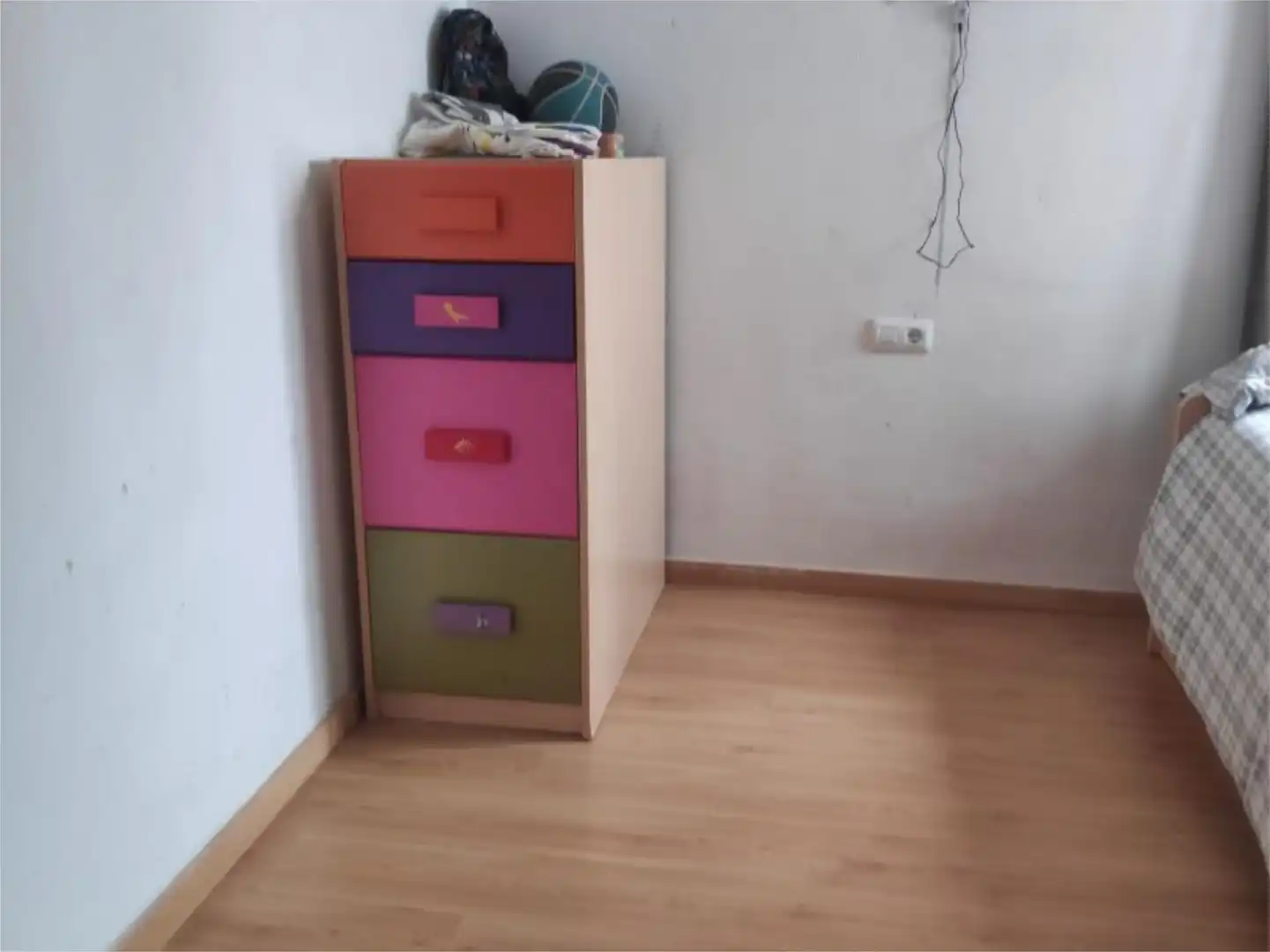 Schlafzimmer von Wohnung zur Miete in Massamagrell mit Möbliert und Balkon