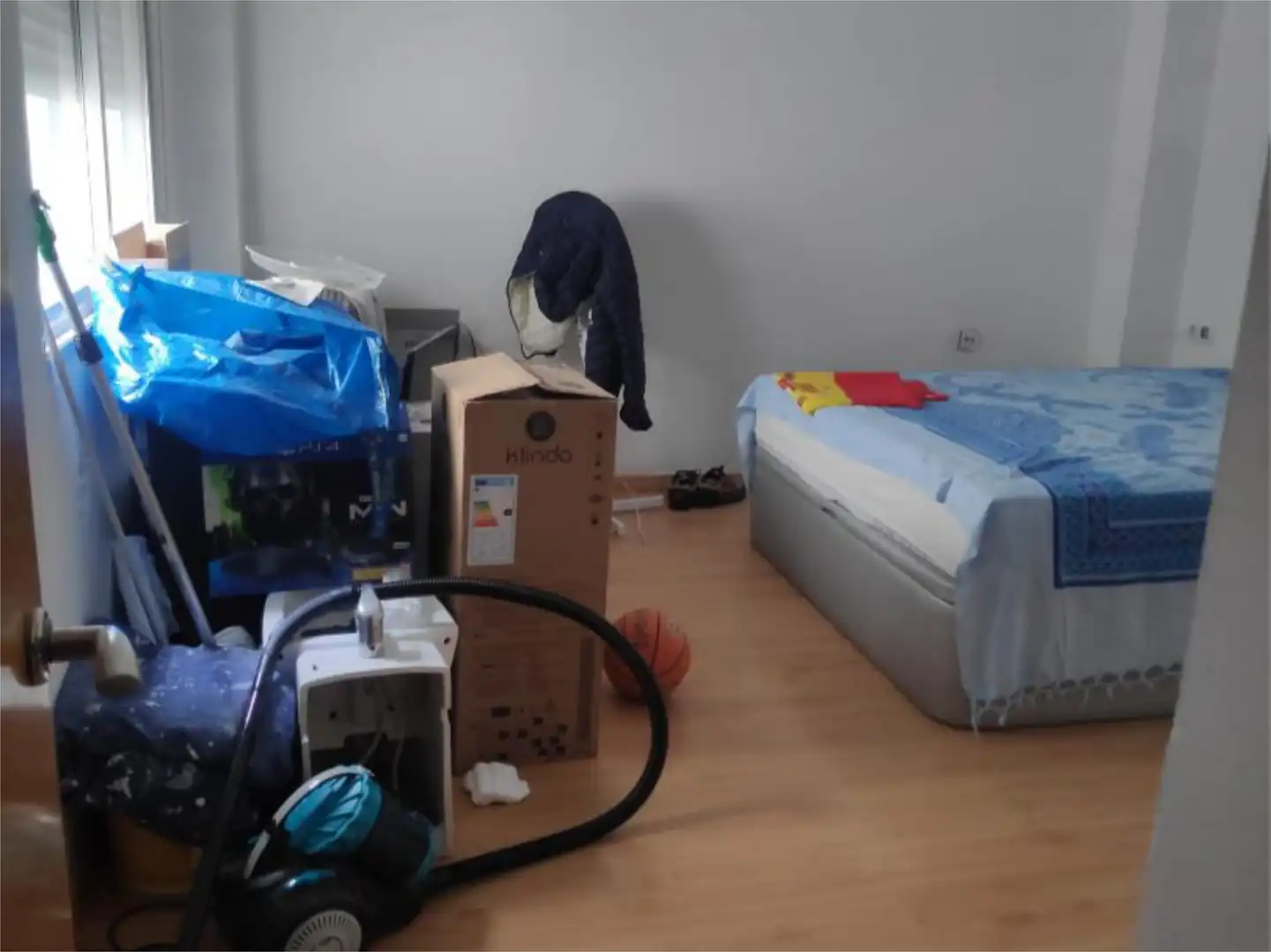 Schlafzimmer von Wohnung zur Miete in Massamagrell mit Möbliert und Balkon