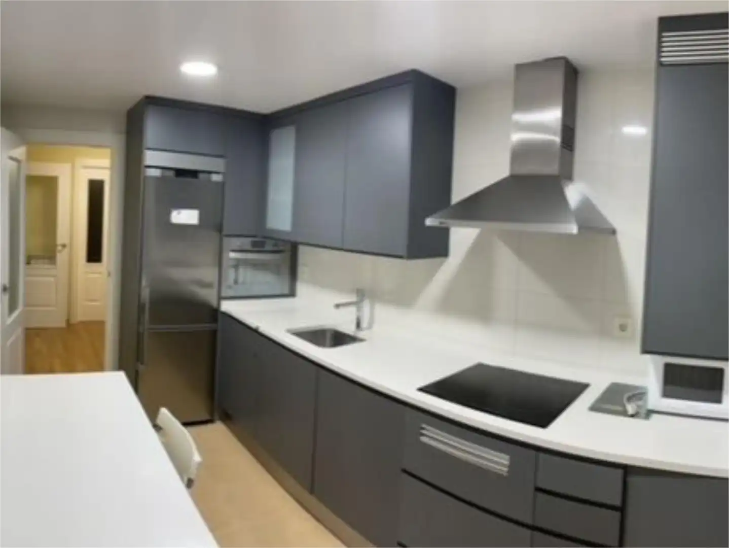 Attic for rent in Avenida Zaragoza, 50, Griseras - Gardachales Kitchen of Attic for rent in Tudela with Air Conditioner, Heating and Parquet flooring