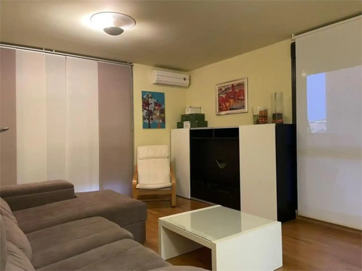 Attic for rent in Avenida Zaragoza, 50, Griseras - Gardachales Living room of Attic for rent in Tudela with Air Conditioner, Heating and Parquet flooring