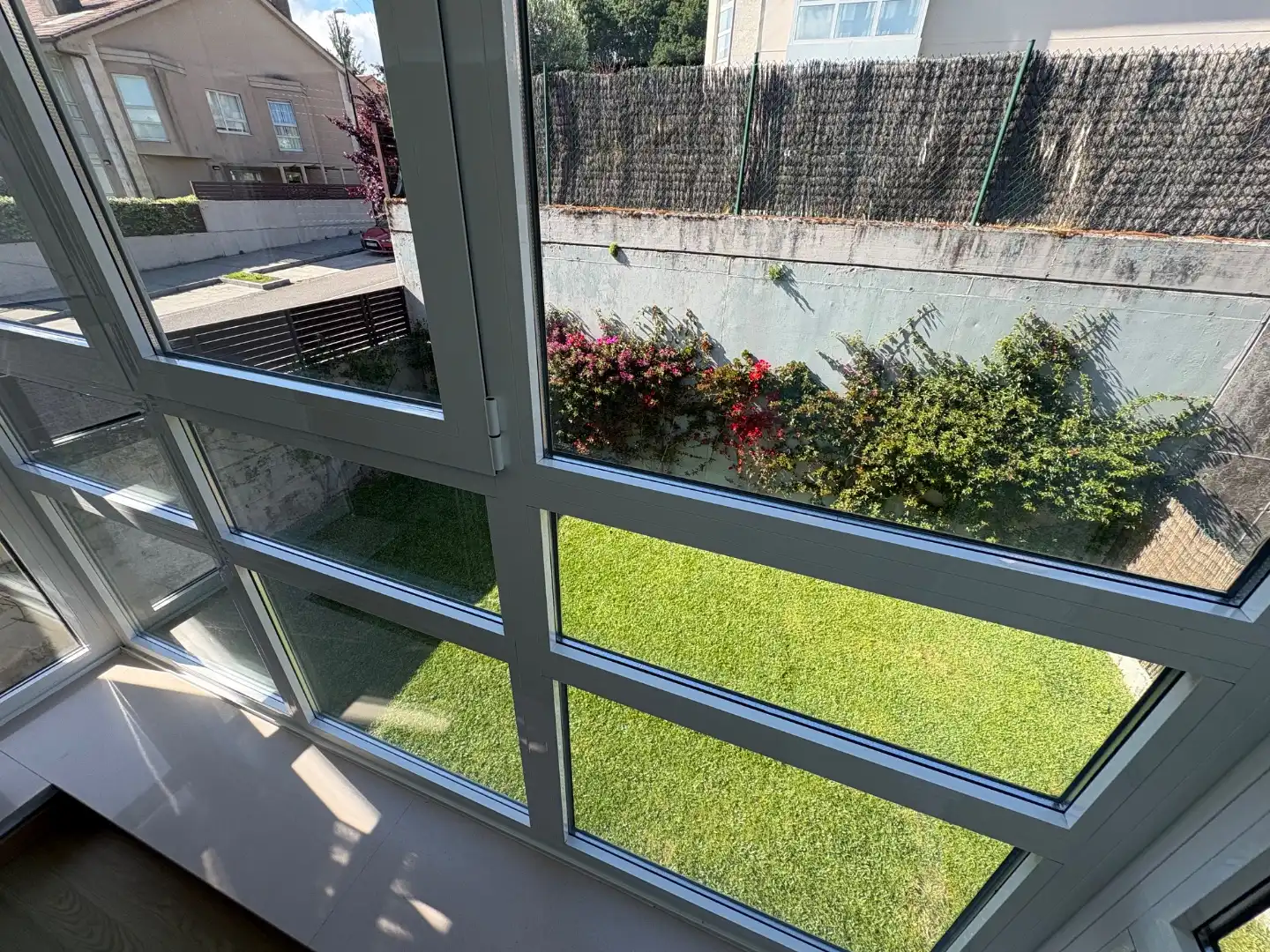 Terrassa de Pis de lloguer en Santiago de Compostela  amb Calefacció, Jardí privat i Parquet