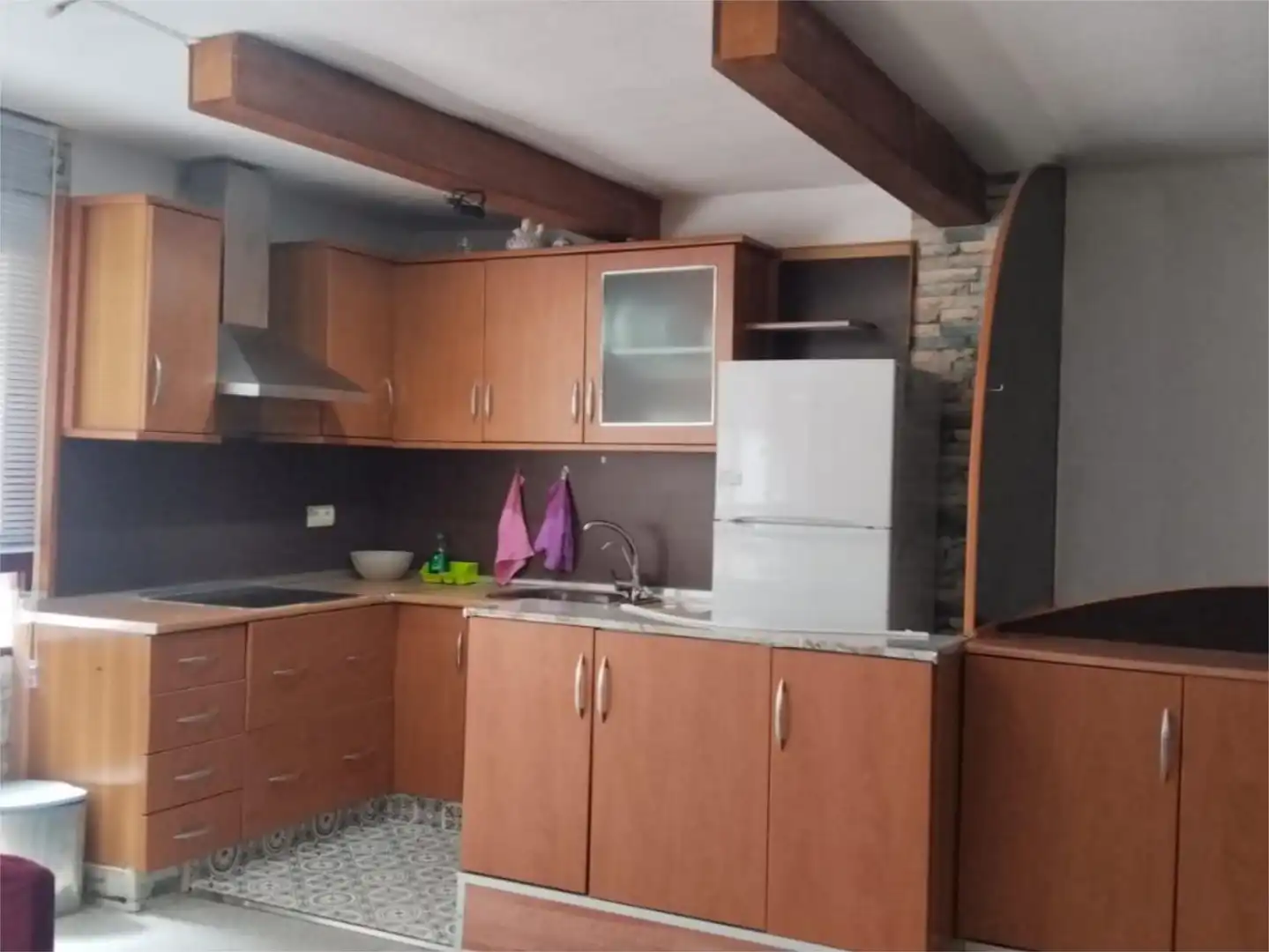 Cocina de Loft de alquiler en Alicante / Alacant con Aire acondicionado, Calefacción y Amueblado