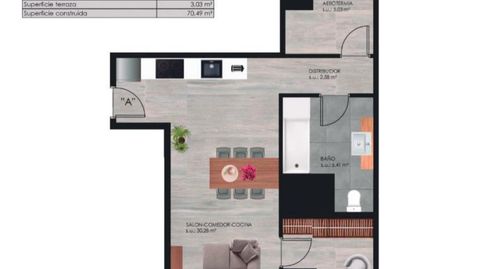 Foto 3 de Apartament en venda a Avenida de Los Reyes Católicos, 15, Fraga, Huesca