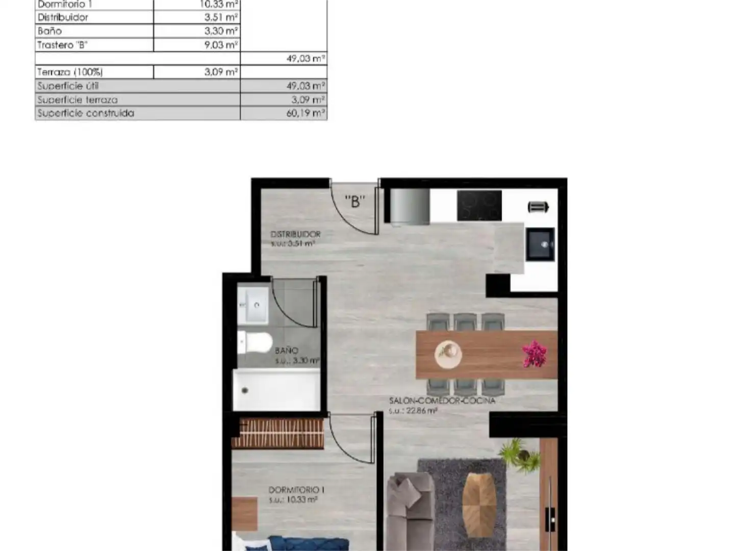 Apartamento en venta en Fraga con Aire acondicionado, Calefacción y Trastero