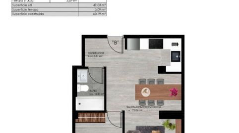 Foto 4 de Apartament en venda a Avenida de Los Reyes Católicos, 15, Fraga, Huesca