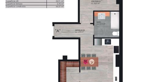 Foto 5 de Apartament en venda a Avenida de Los Reyes Católicos, 15, Fraga, Huesca