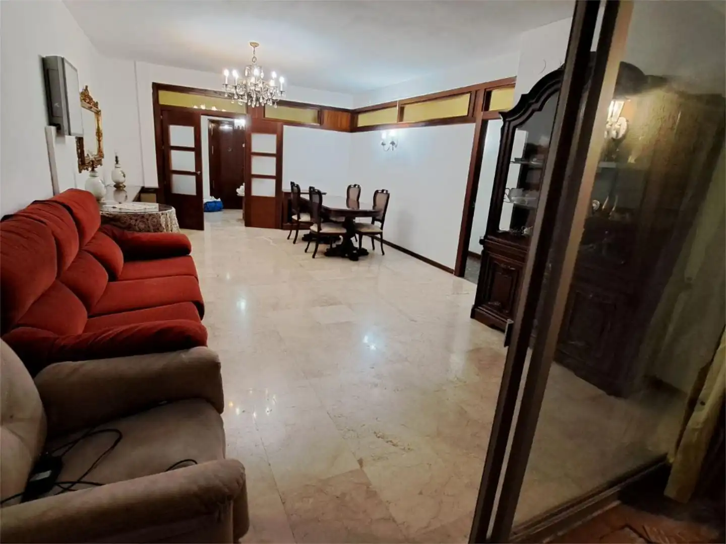 Sala de estar de Piso en venta en Málaga con Calefacción, Terraza y Balcón