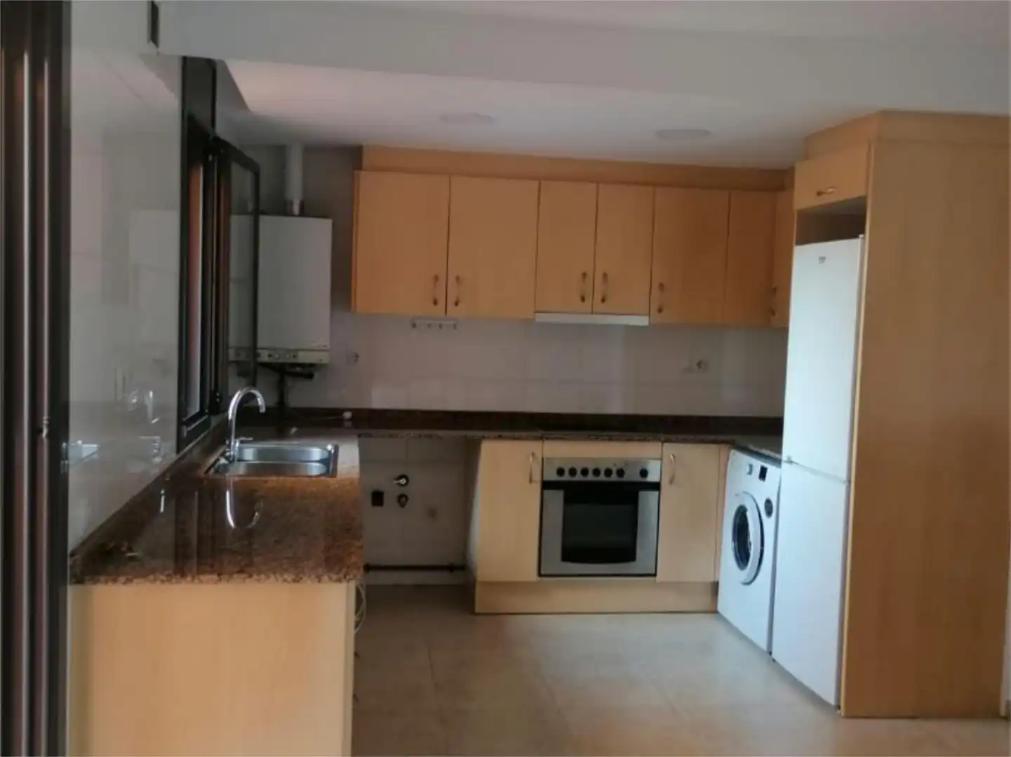 Cocina de Piso de alquiler en Sant Vicenç de Castellet con Calefacción, Amueblado y Parking comunitario