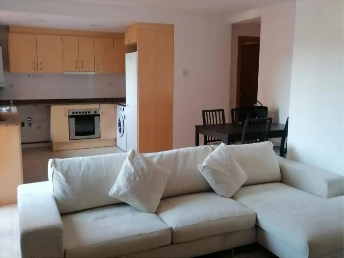 Piso de alquiler en Carrer de Vall-Honesta, 11, Sant Vicenç de Castellet Sala de estar de Piso de alquiler en Sant Vicenç de Castellet con Calefacción, Amueblado y Parking comunitario