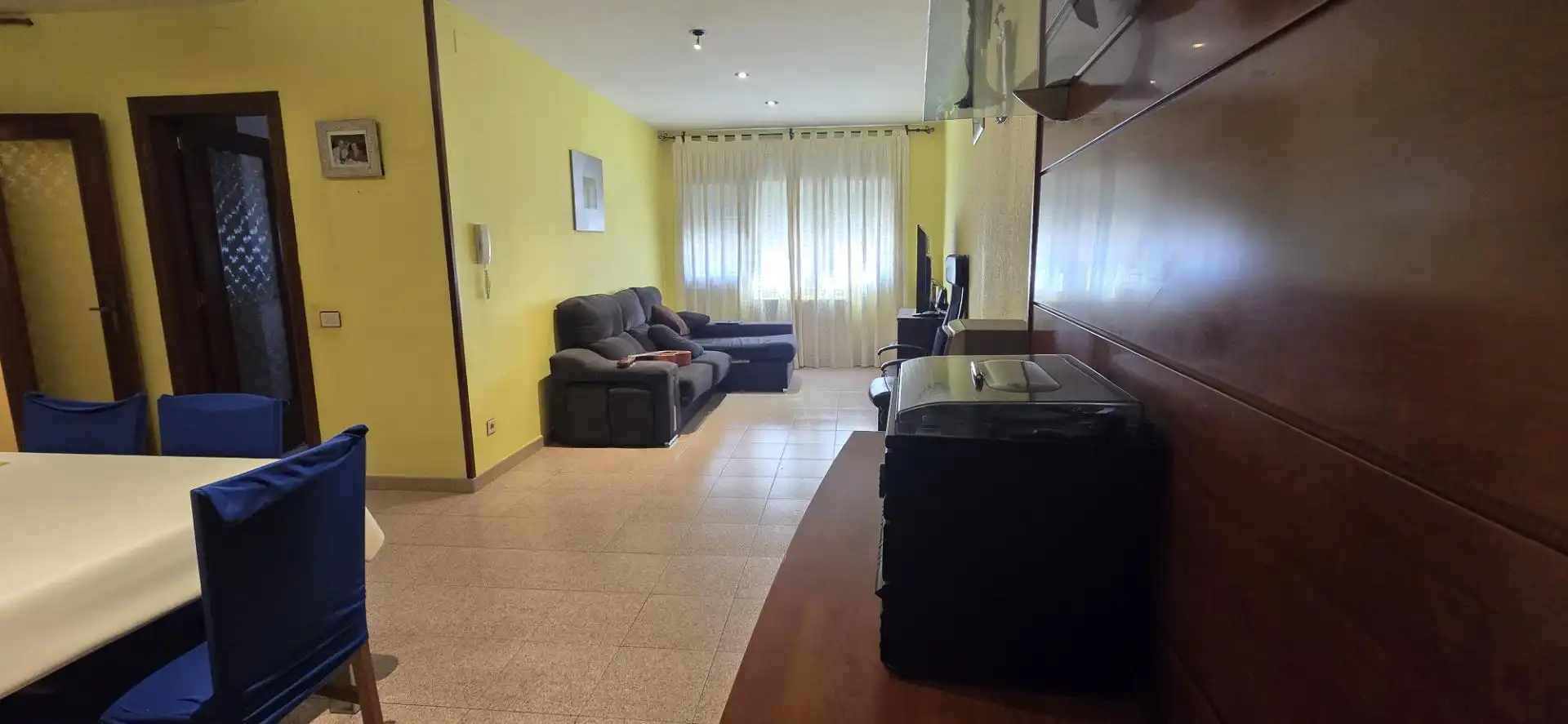 Piso en venta en Carrer de Lluc, 15, Poble Nou Sala de estar de Piso en venta en Sabadell con Aire acondicionado