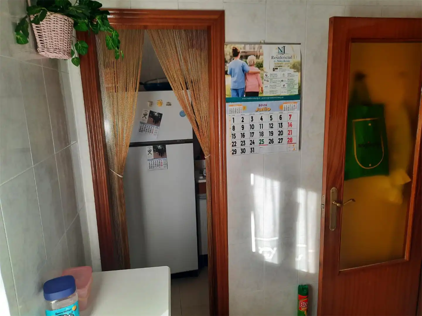 Piso en venta en Calle Poeta Alfonso de Peñalosa, 22, Los Bloques Cocina de Piso en venta en Zamora Capital con Amueblado, Lavadora y Microondas