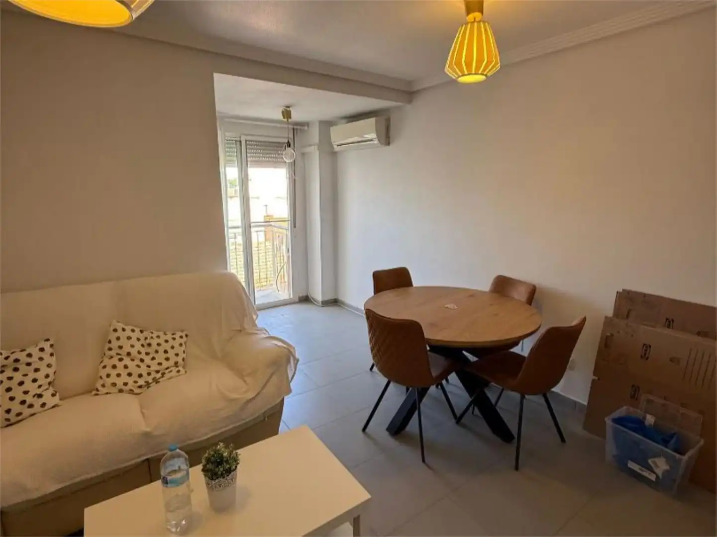 Apartamento en venta en Avenida Reyes Católicos, 39, Alcantarilla Sala de estar de Apartamento en venta en Alcantarilla con Aire acondicionado, Terraza y Balcón