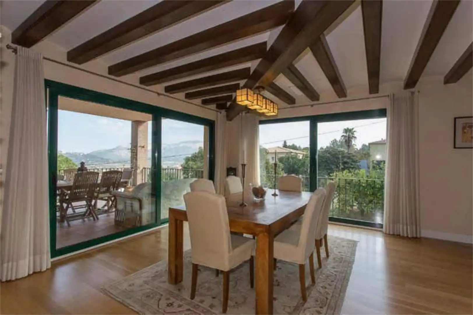 Dining room of Detached homes for rent in Pedreguer  with Heating, Private garden and Terrace