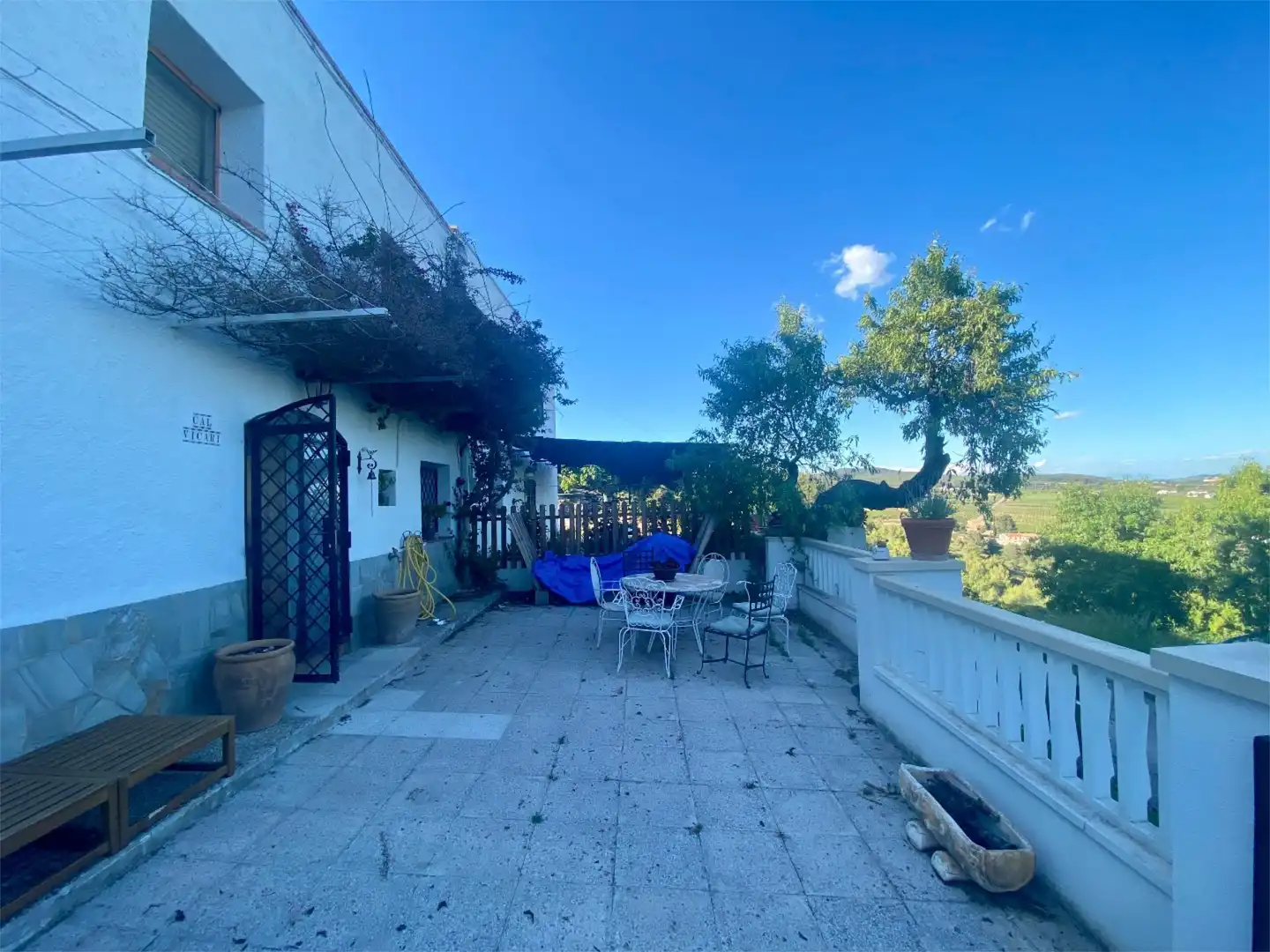Terrassa de Finca rústica en venda en Castellví de la Marca amb Terrassa