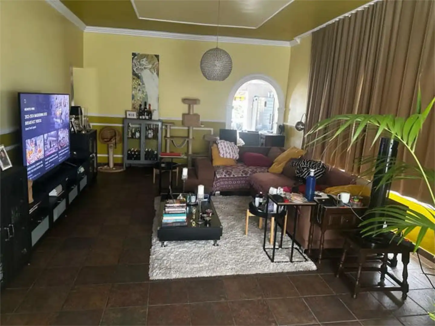 Sala de estar de Casa o chalet de alquiler en Santa Úrsula con Calefacción, Jardín privado y Terraza
