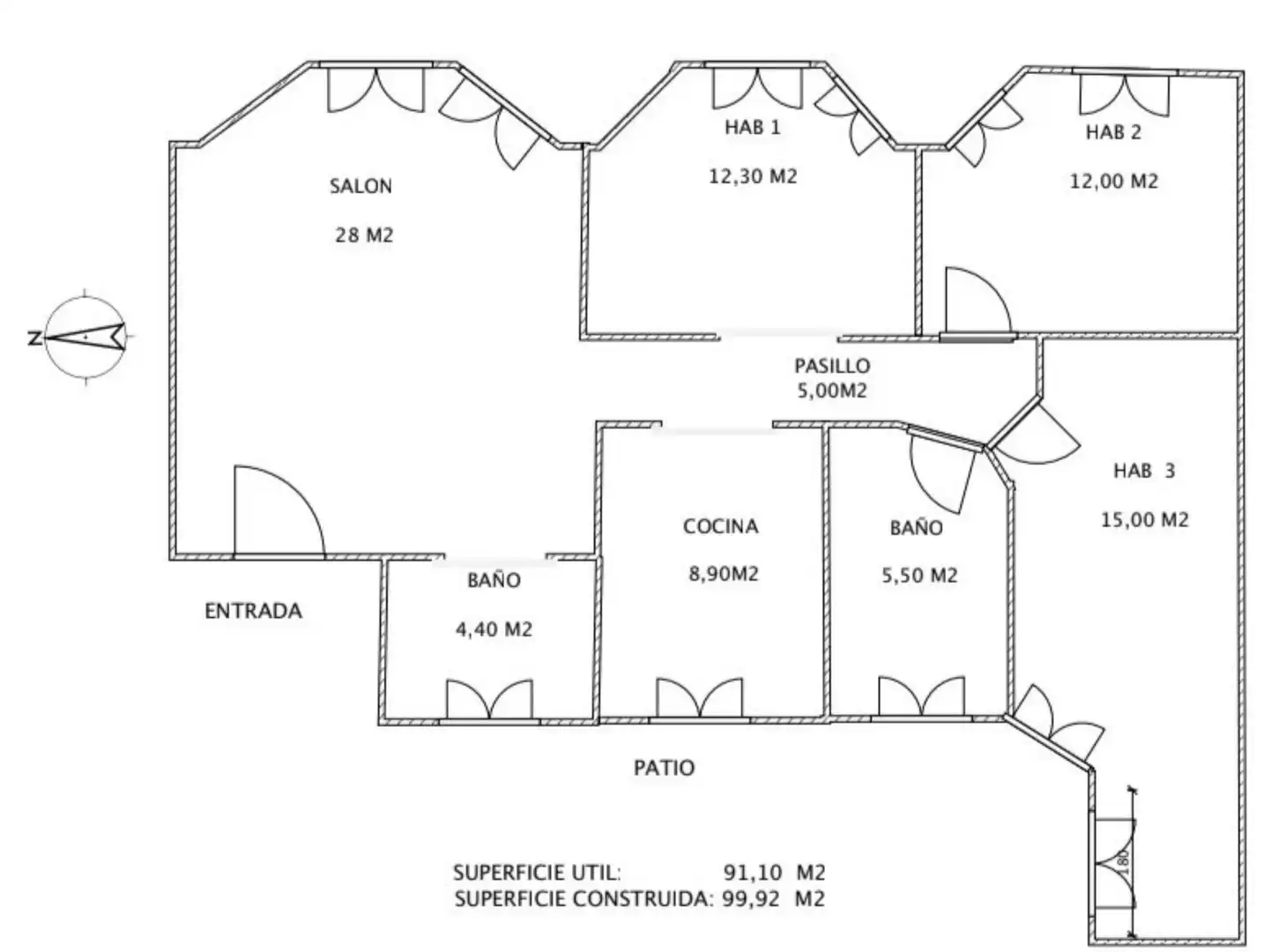 Flat for sale in Museo Plaza, 5, Abandoibarra - Guggenheim Flat for sale in Bilbao