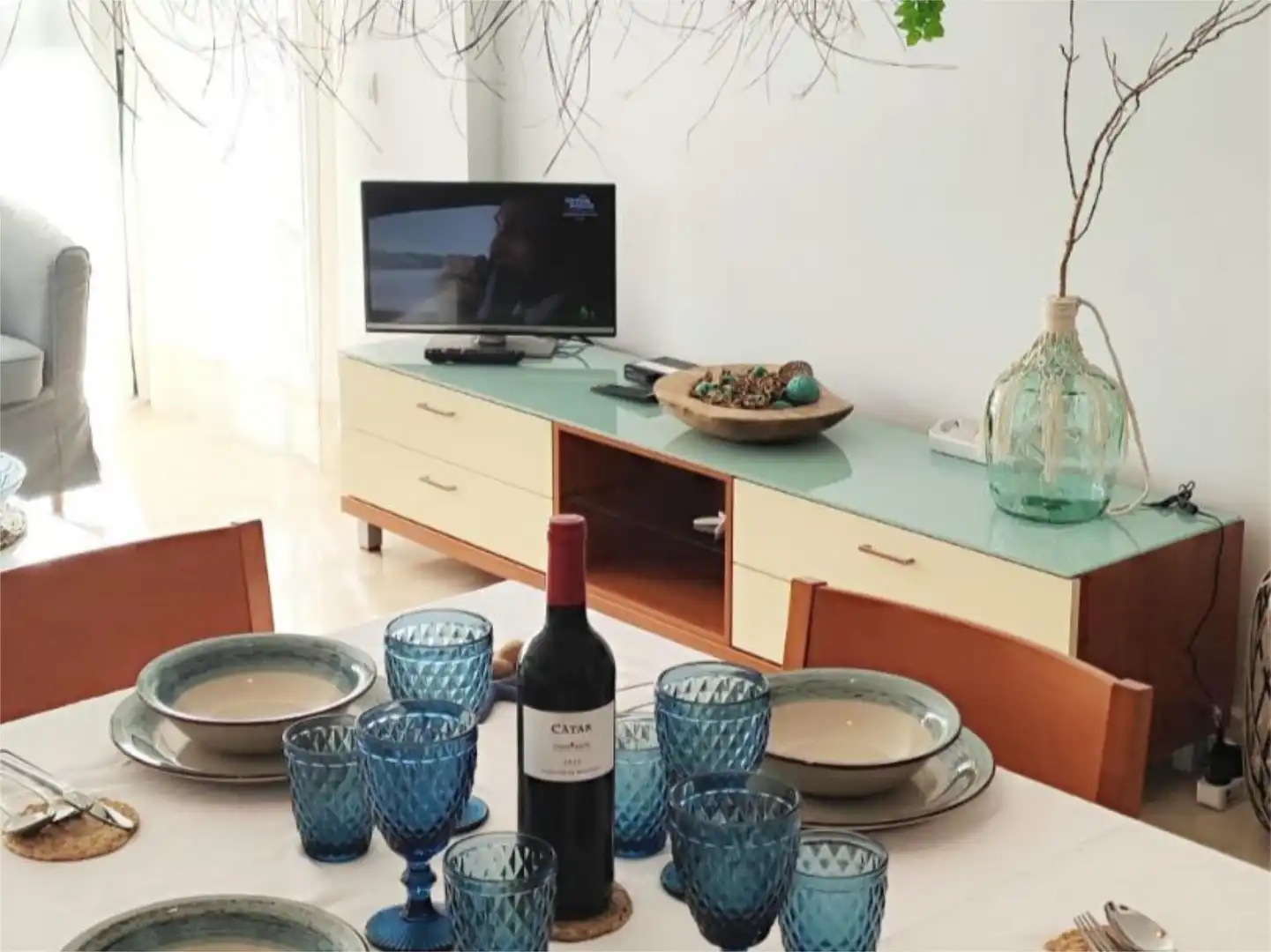 Dining room of Flat for sale in Formentera  with Air Conditioner, Heating and Terrace