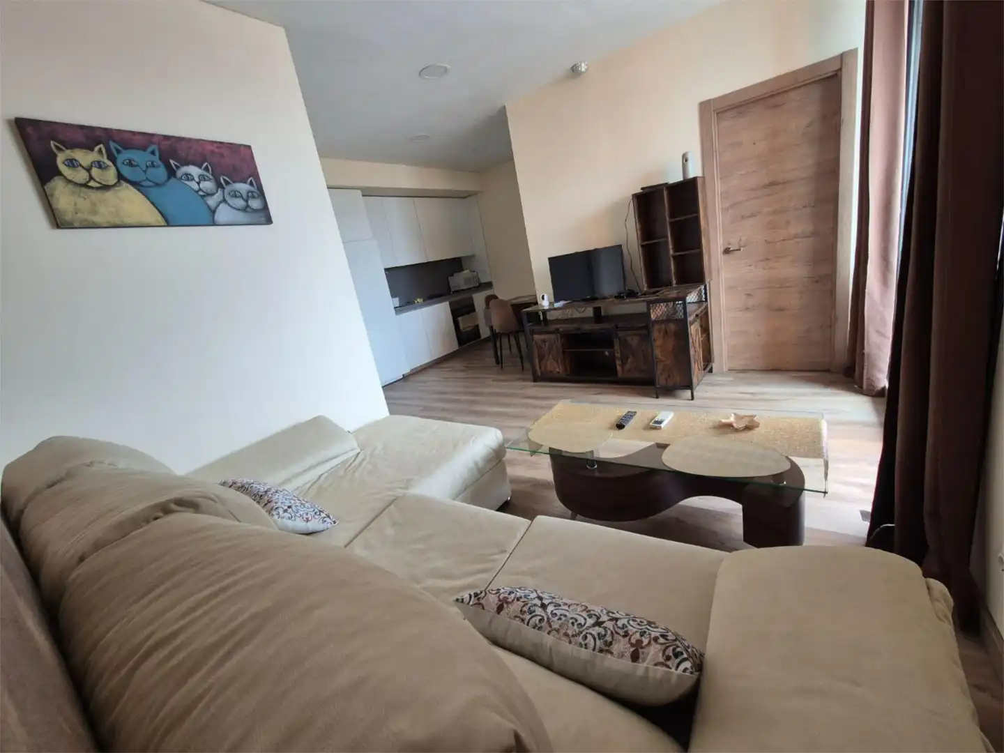 Sala de estar de Loft de alquiler en Manises con Aire acondicionado, Calefacción y Parquet