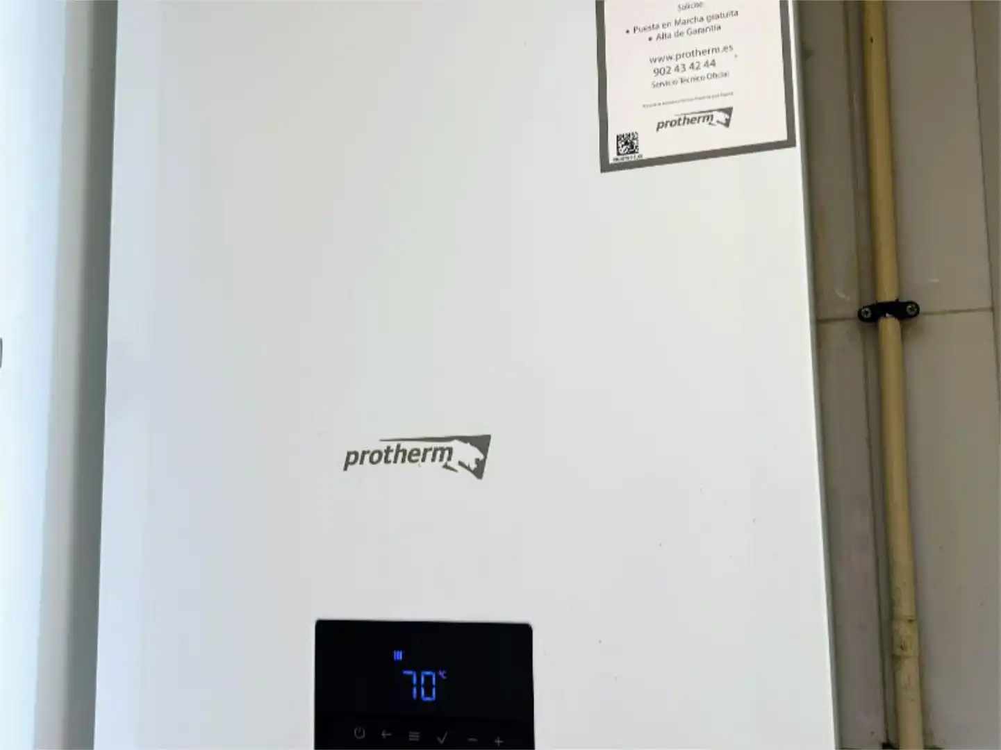 Vista exterior de Piso en venta en Ullastrell con Aire acondicionado, Calefacción y Parquet