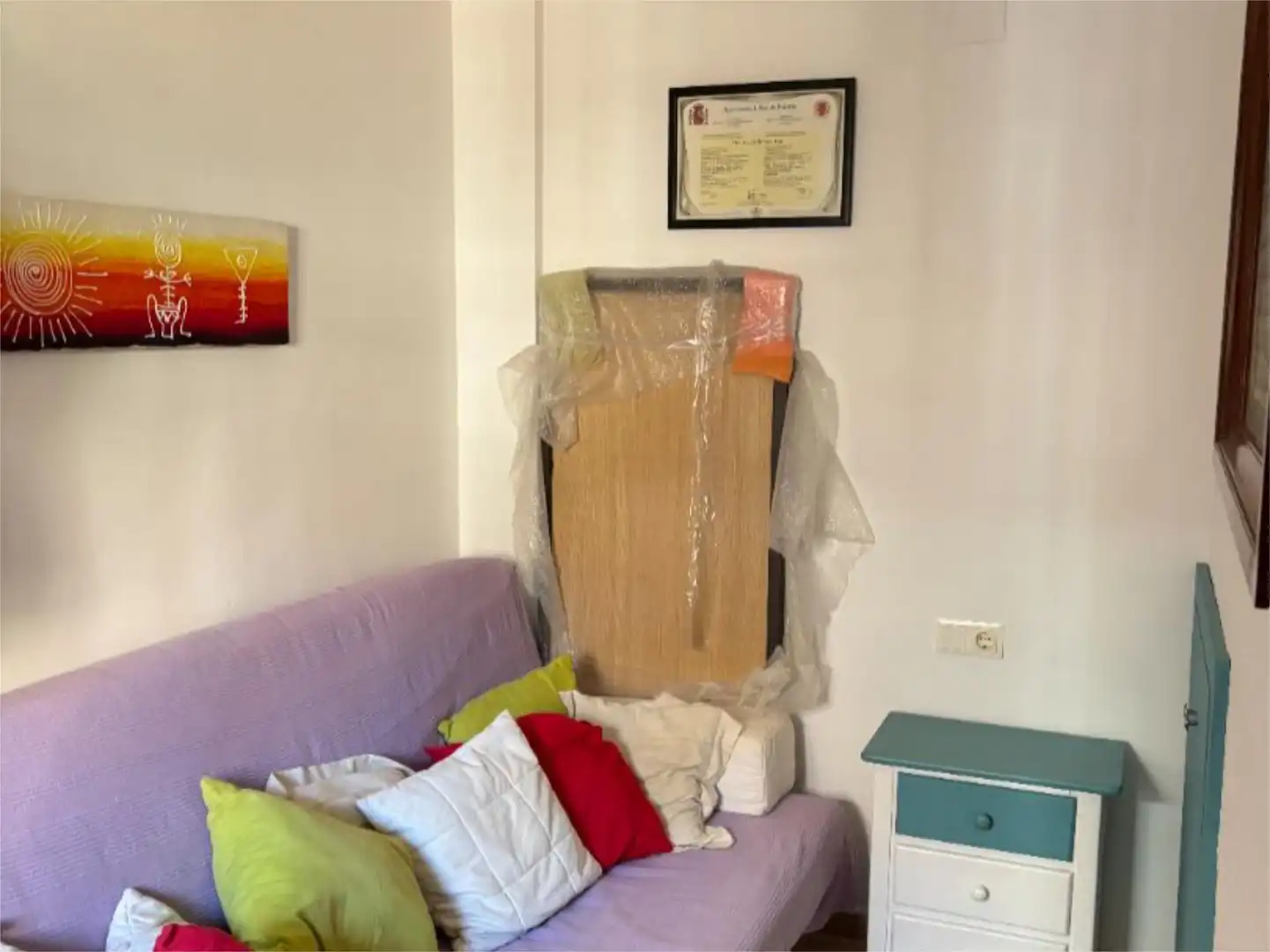 Flat for sale in Carrer de la Pineda, 16, Racó Bedroom of Flat for sale in Cullera with Air Conditioner, Terrace and Swimming Pool