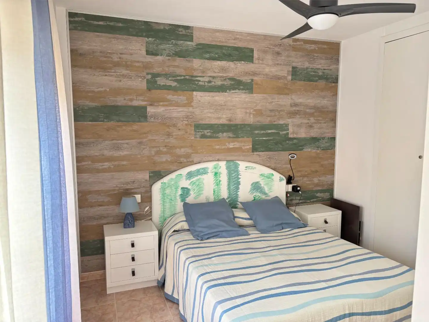 Flat for sale in Carrer de la Pineda, 16, Racó Bedroom of Flat for sale in Cullera with Air Conditioner, Terrace and Swimming Pool