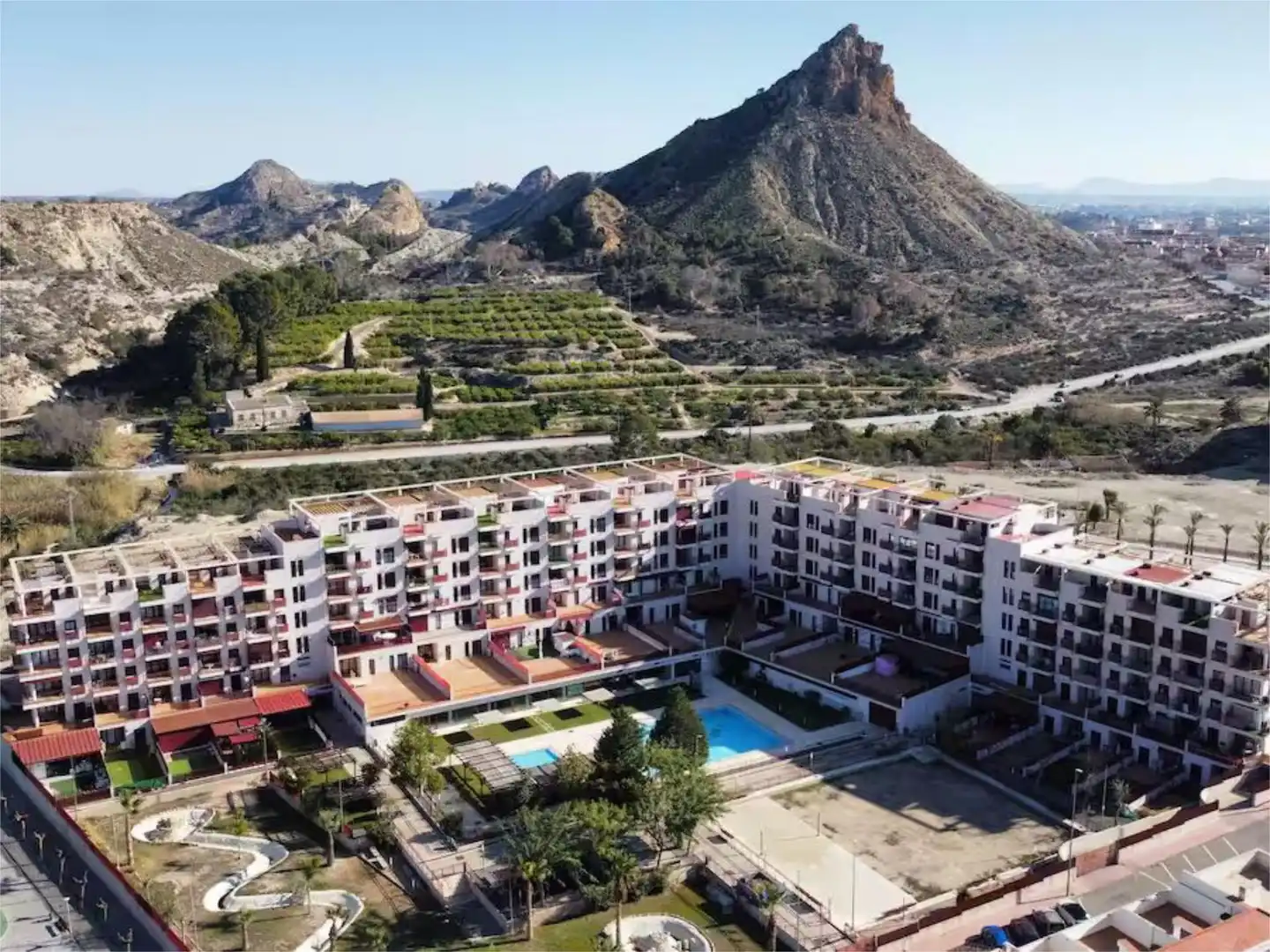 Apartamento en venta en Calle Jazmín, 1, Villanueva del Río Segura Vista exterior de Apartamento en venta en Villanueva del Río Segura con Aire acondicionado, Terraza y Piscina