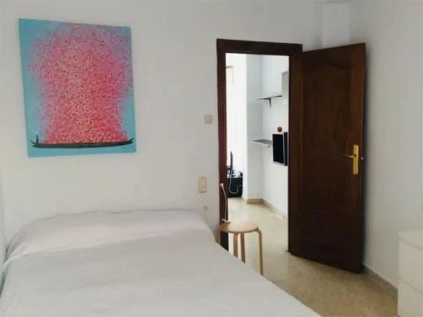 Bedroom of Flat for sale in  Granada Capital  with Air Conditioner and Terrace