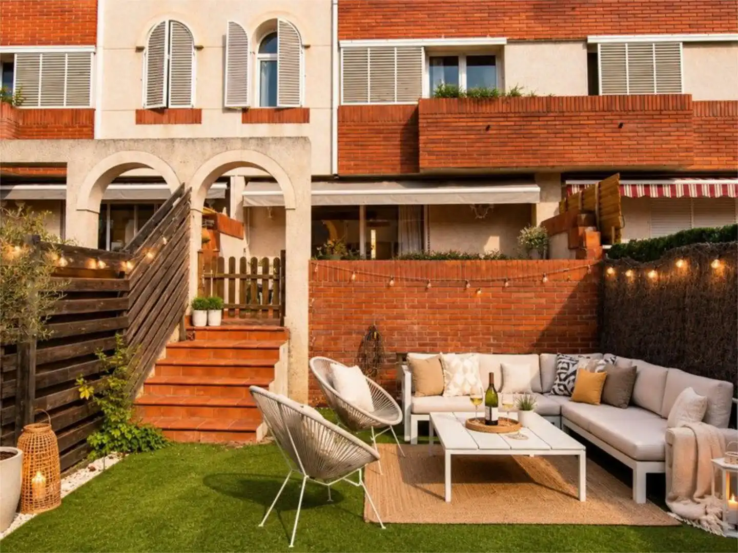 Terrace of Detached homes for sale in Castelldefels  with Air Conditioner and Terrace