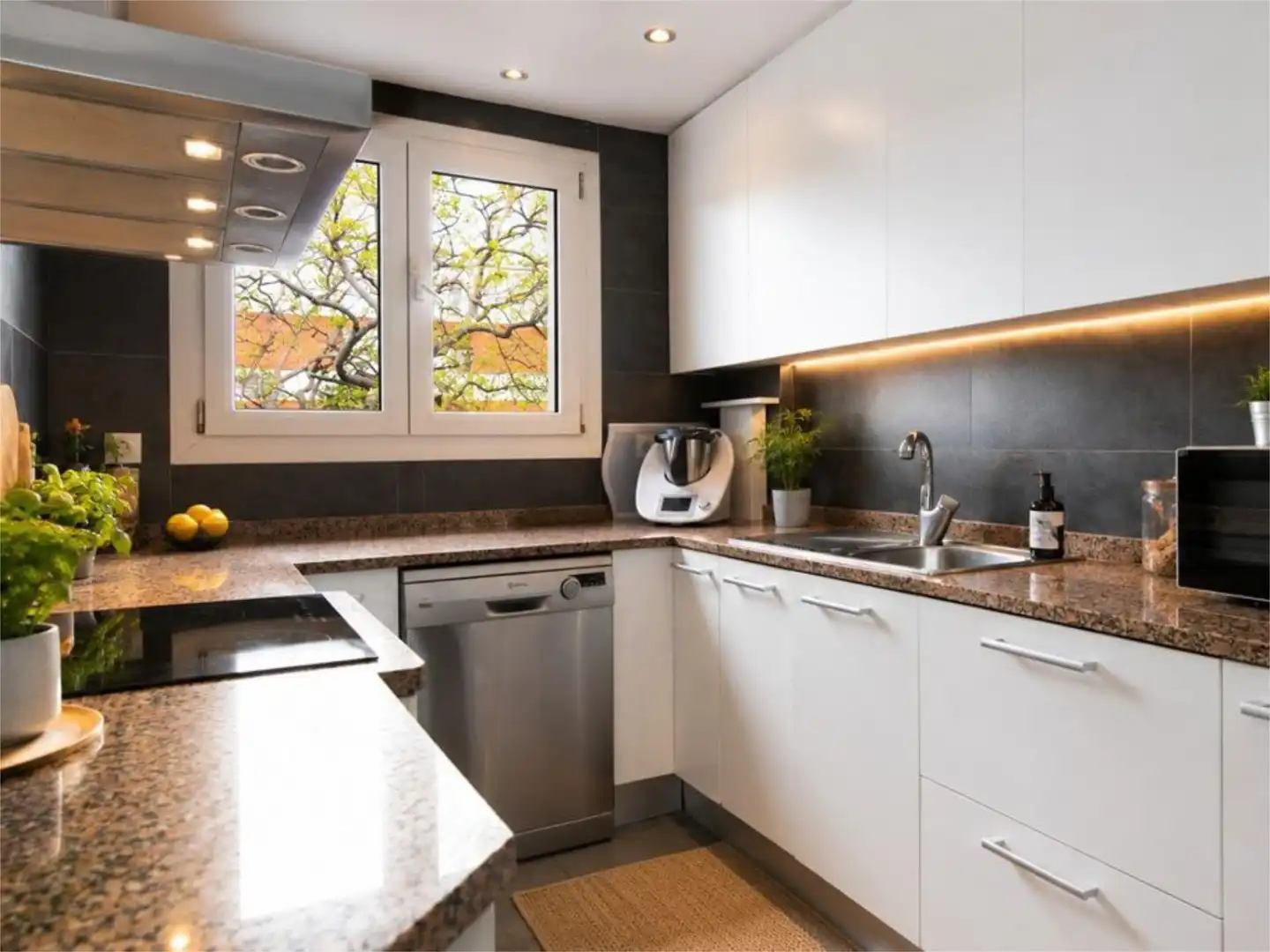Kitchen of Detached homes for sale in Castelldefels  with Air Conditioner and Terrace