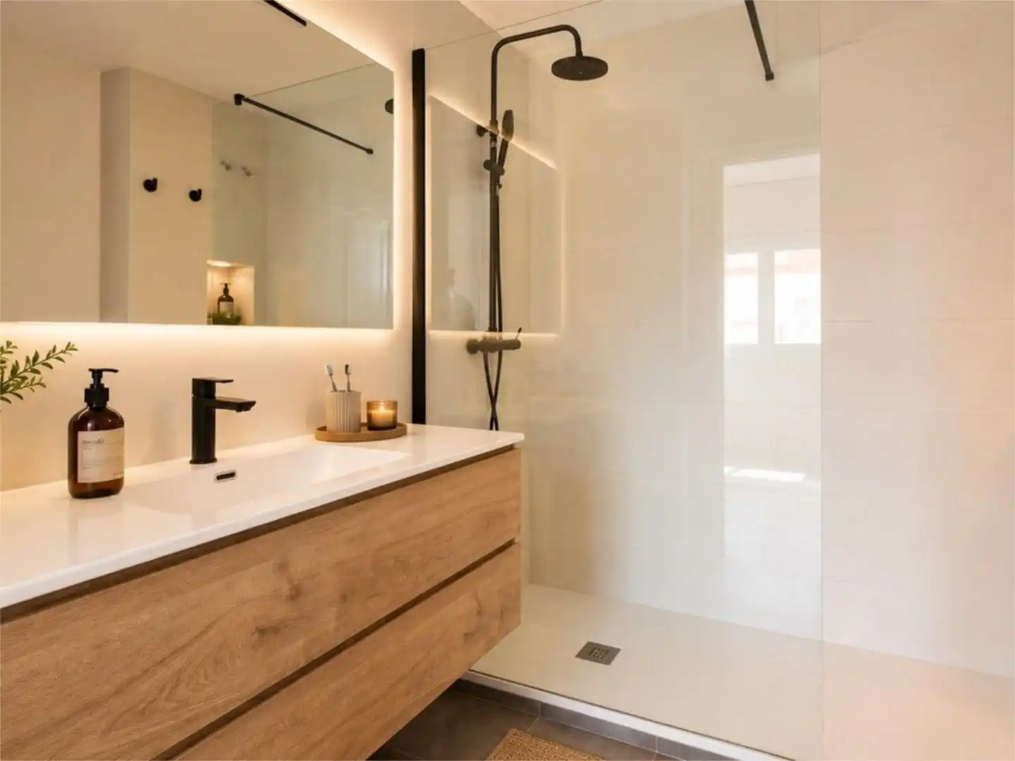 Bathroom of Detached homes for sale in Castelldefels  with Air Conditioner and Terrace