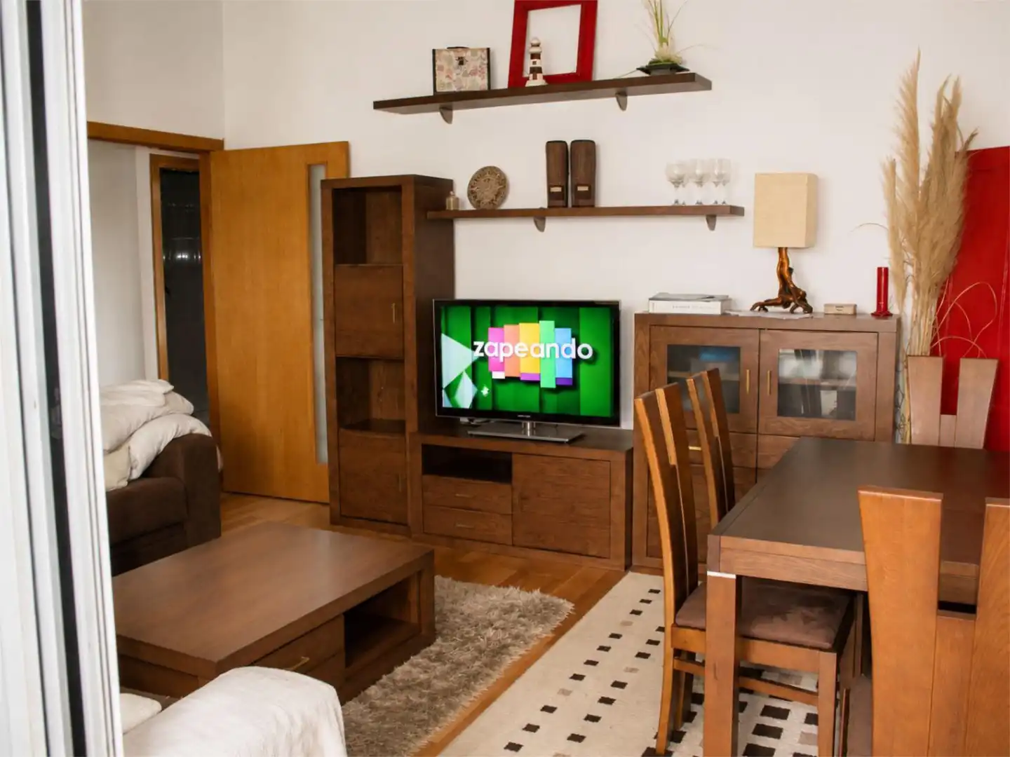 Wohnung zum Verkauf in Rúa Eduardo Pondal, 66, Zona Fernández Ladreda Wohnzimmer von Wohnung zum Verkauf in Pontevedra Capital mit Klimaanlage und Terrasse
