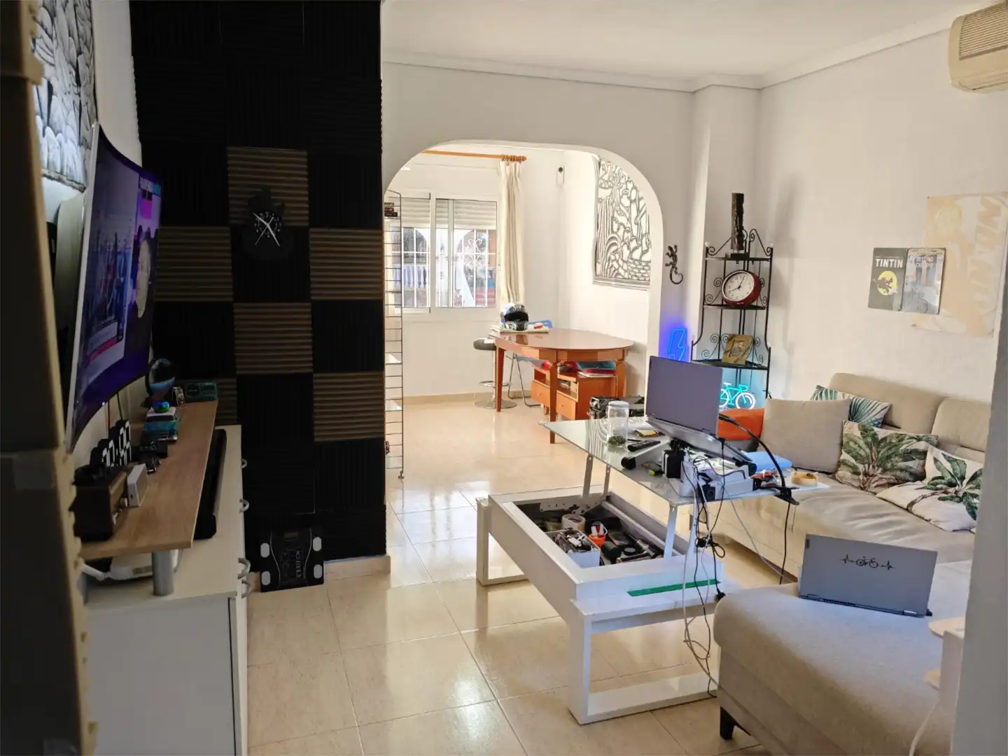 Casa o chalet en venta en Calle Garcilaso de la Vega, 4, Monforte del Cid Sala de estar de Casa o chalet en venta en Monforte del Cid con Aire acondicionado, Terraza y Balcón