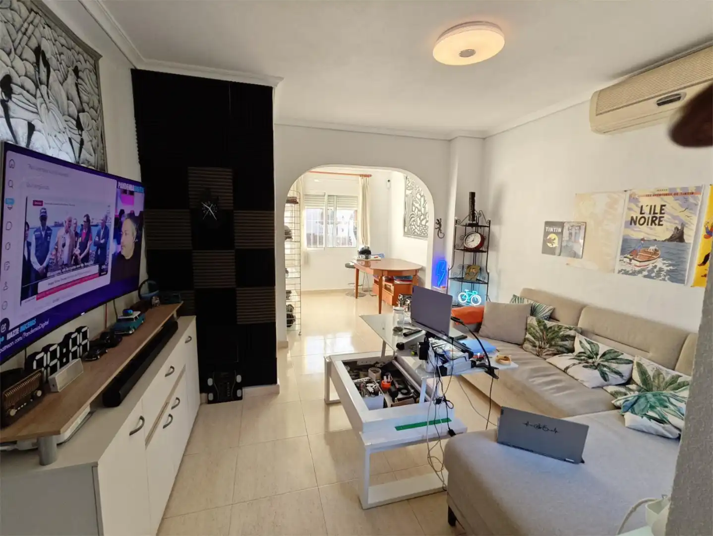 Casa o chalet en venta en Calle Garcilaso de la Vega, 4, Monforte del Cid Sala de estar de Casa o chalet en venta en Monforte del Cid con Aire acondicionado, Terraza y Balcón