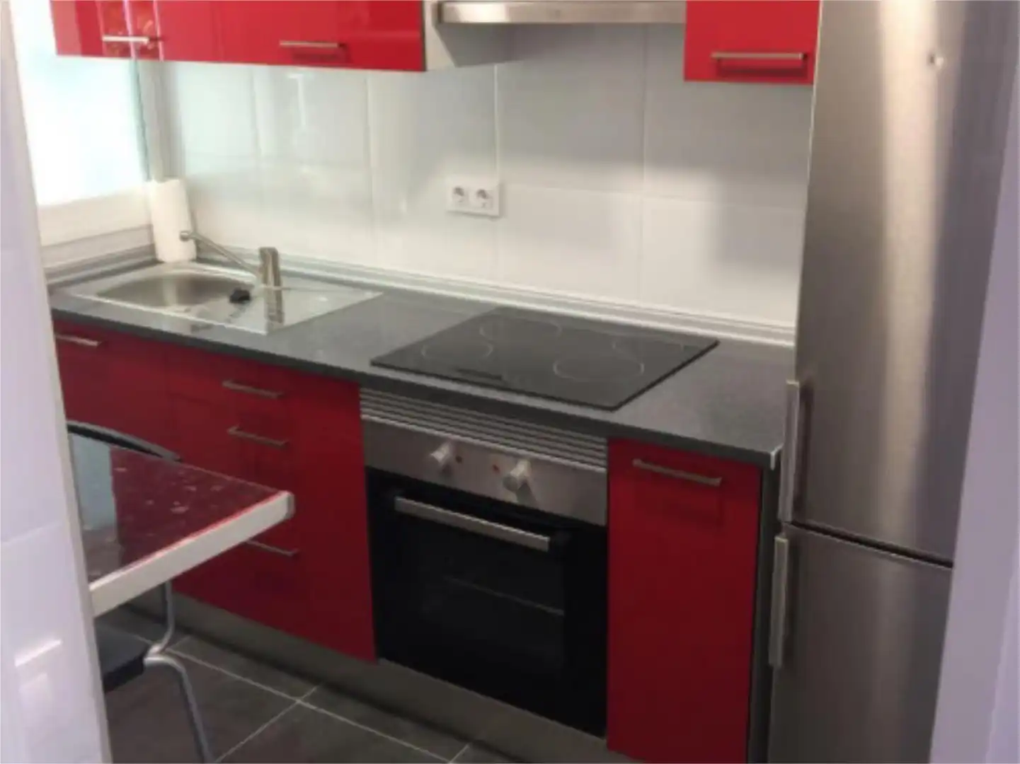 Küche von Wohnung zur Miete in Madrid mit Klimaanlage, Heizung und Terrasse