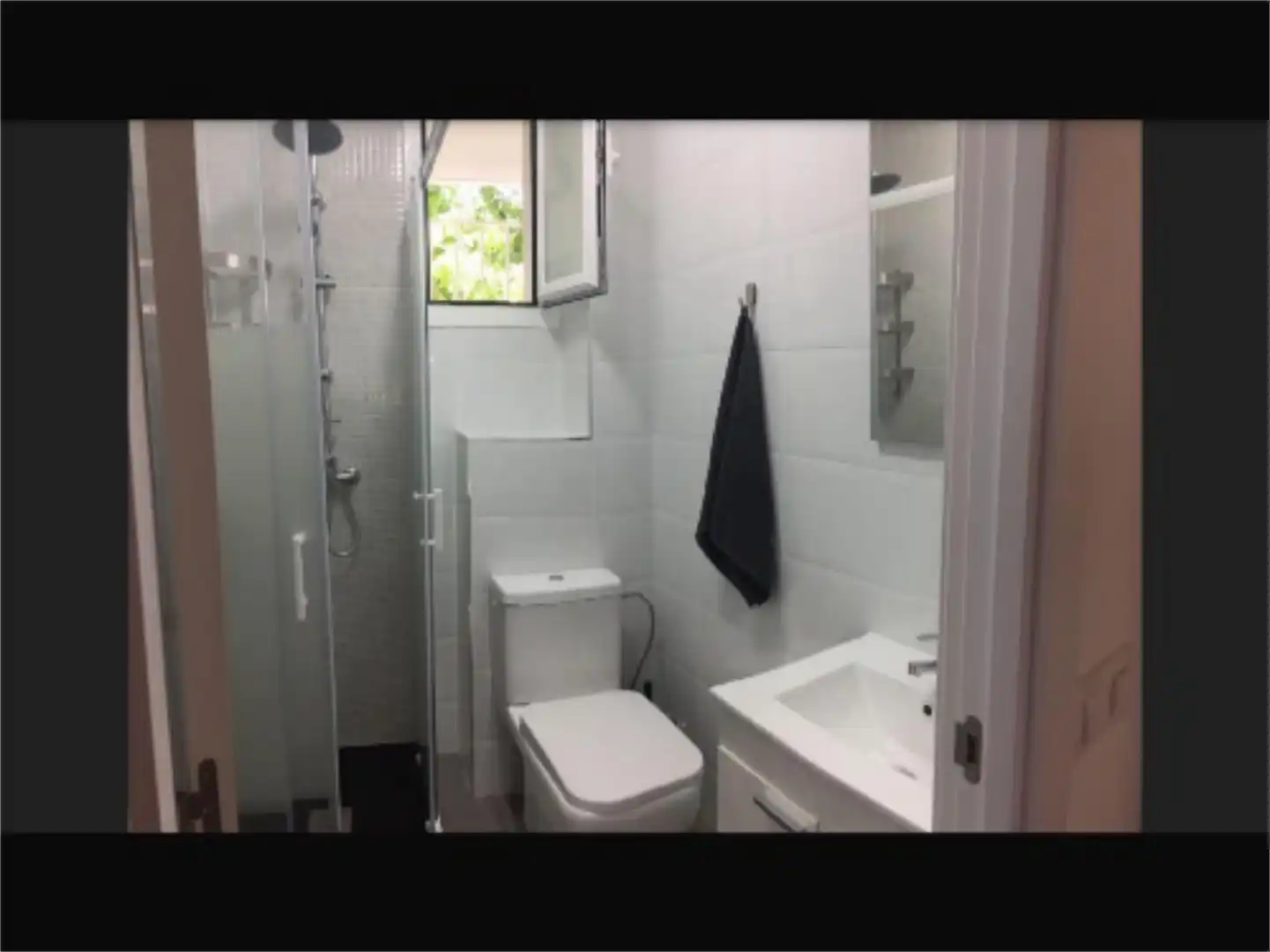 Badezimmer von Wohnung zur Miete in Madrid mit Klimaanlage, Heizung und Terrasse