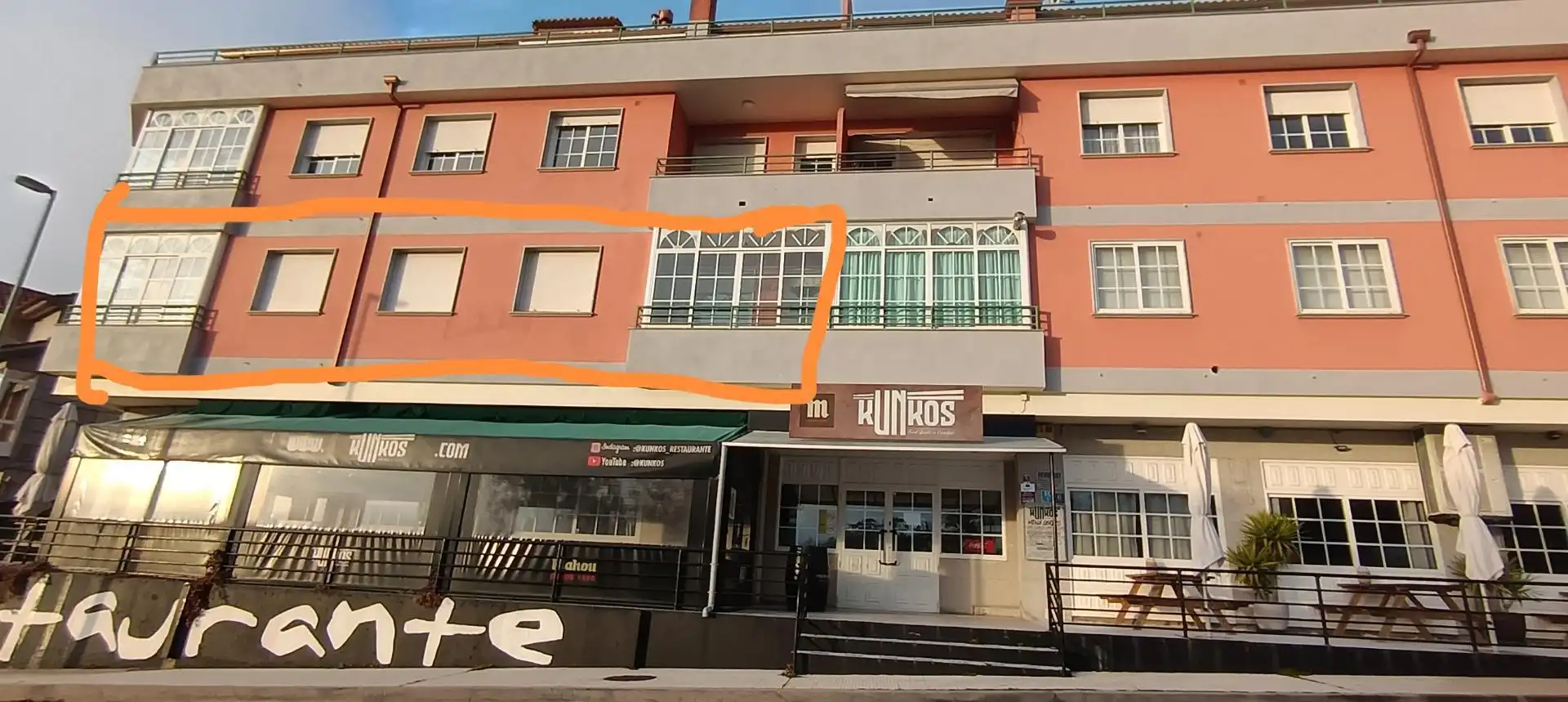 Vista exterior de Pis de lloguer en Cangas 
