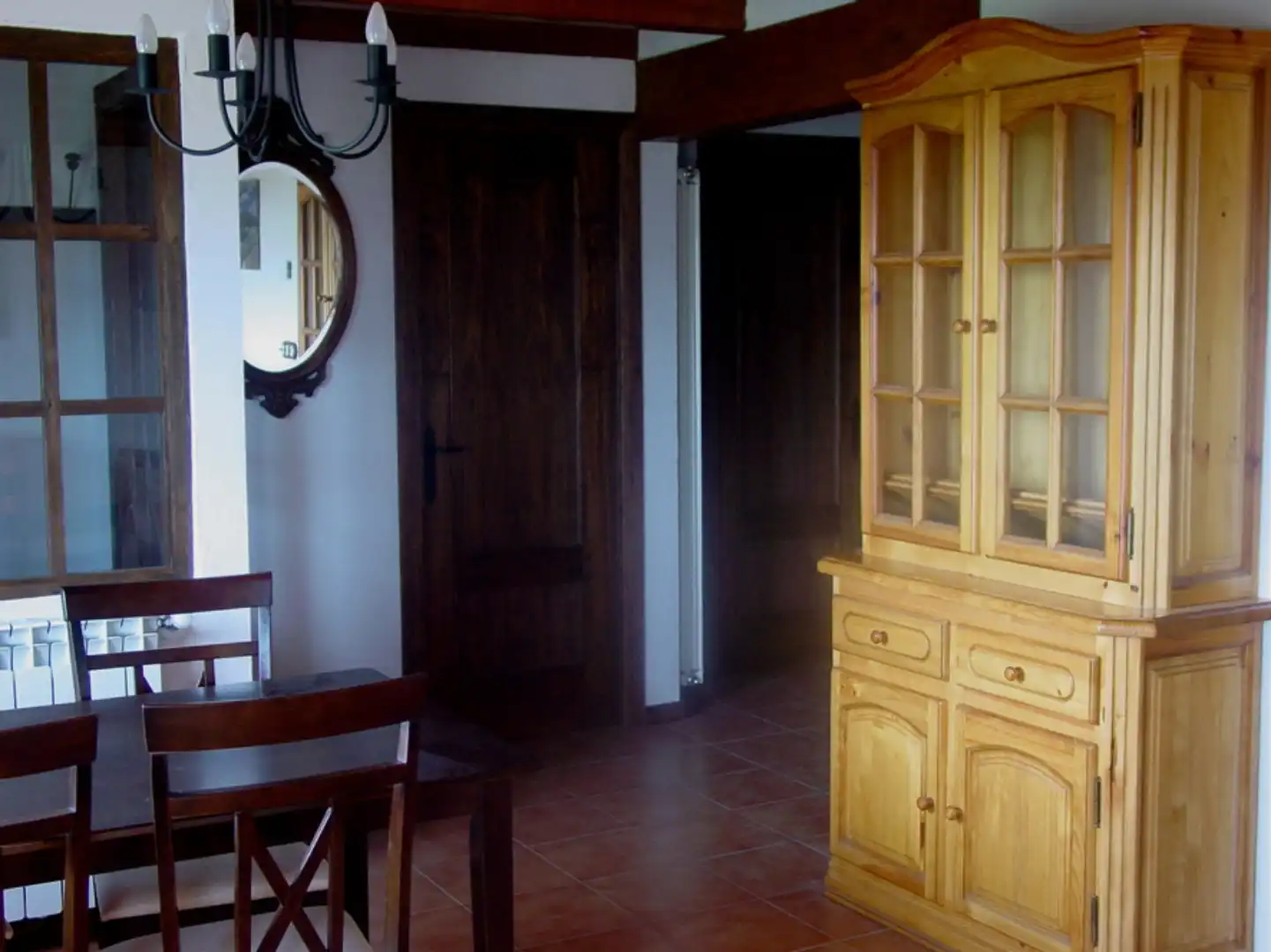 Comedor de Apartamento de alquiler en Camprodon con Calefacción, Jardín privado y Amueblado