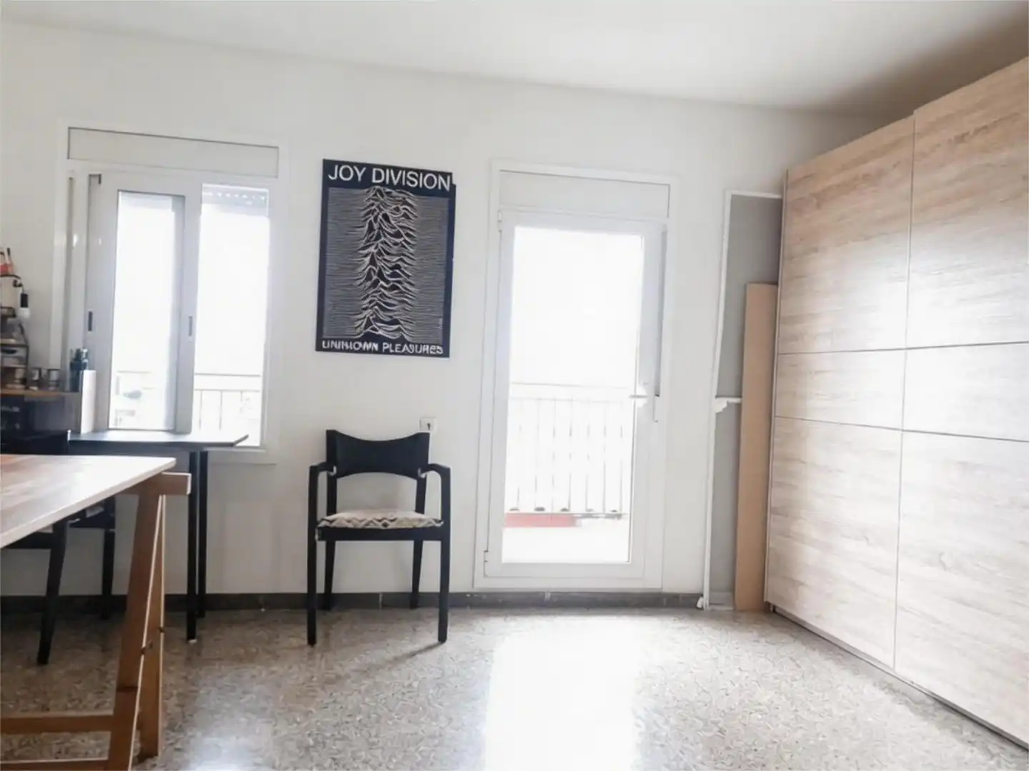 Schlafzimmer von Wohnung zum Verkauf in Terrassa mit Klimaanlage, Heizung und Terrasse