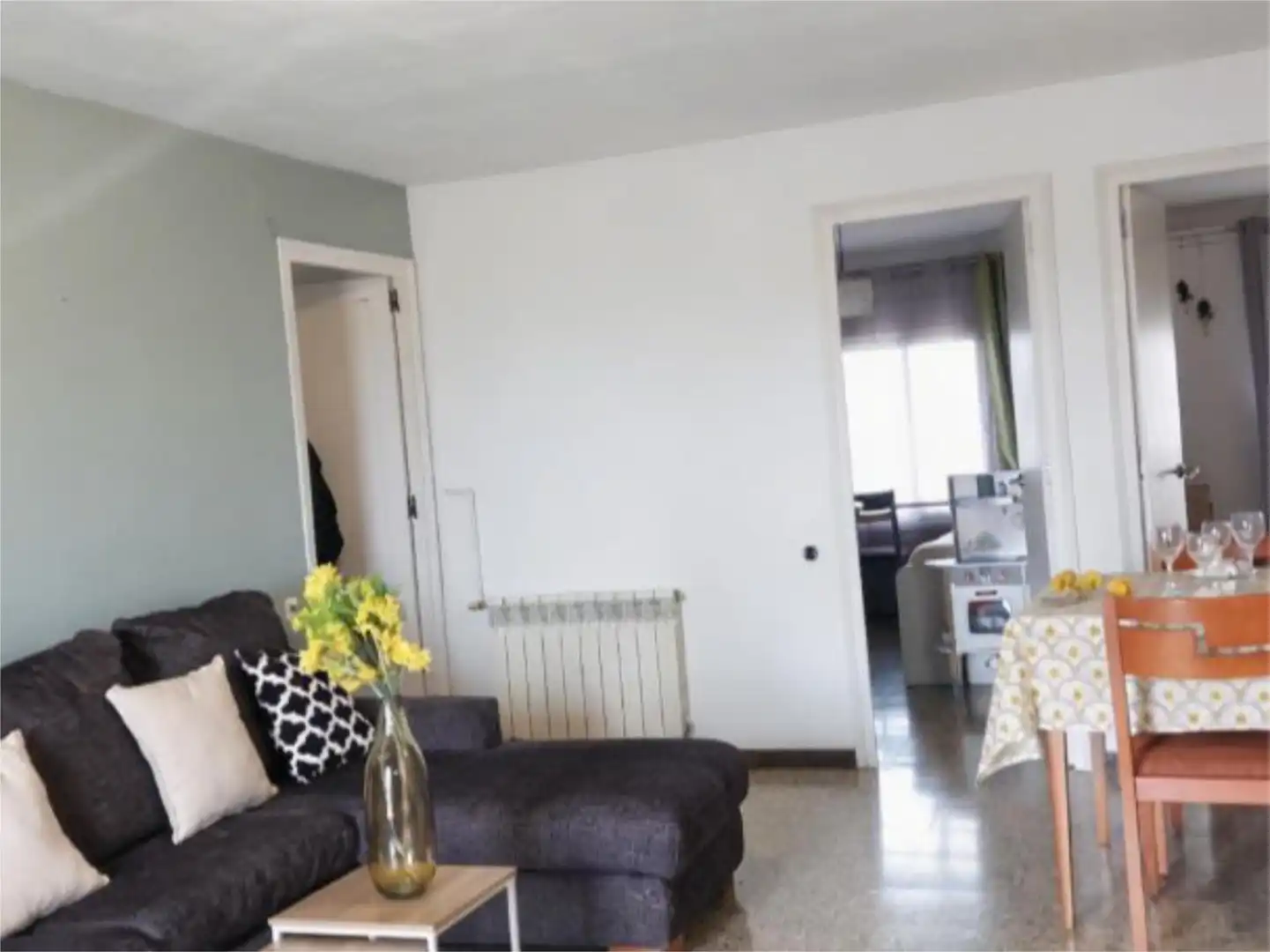 Schlafzimmer von Wohnung zum Verkauf in Terrassa mit Klimaanlage, Heizung und Terrasse