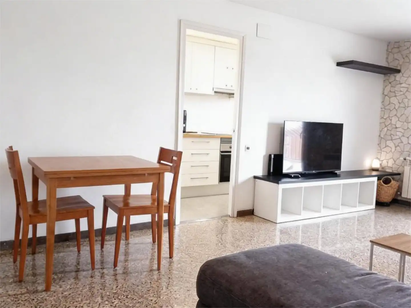 Wohnzimmer von Wohnung zum Verkauf in Terrassa mit Klimaanlage, Heizung und Terrasse