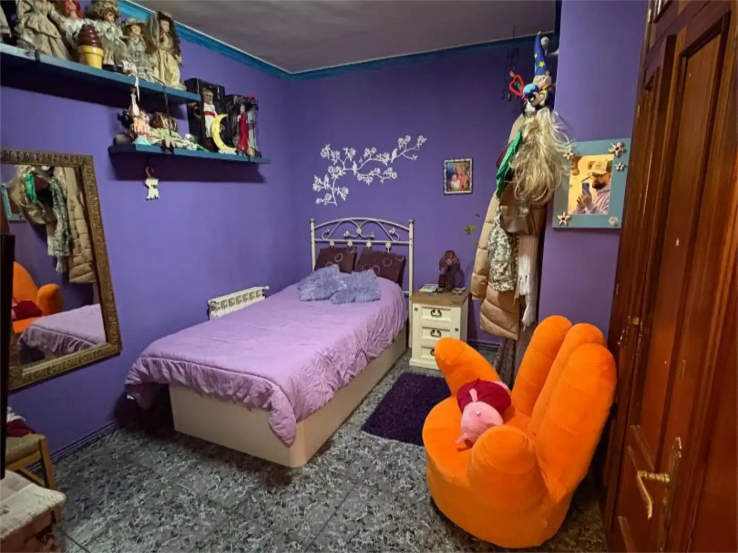Dormitori de Casa o xalet en venda en Motilla del Palancar amb Calefacció, Terrassa i Moblat