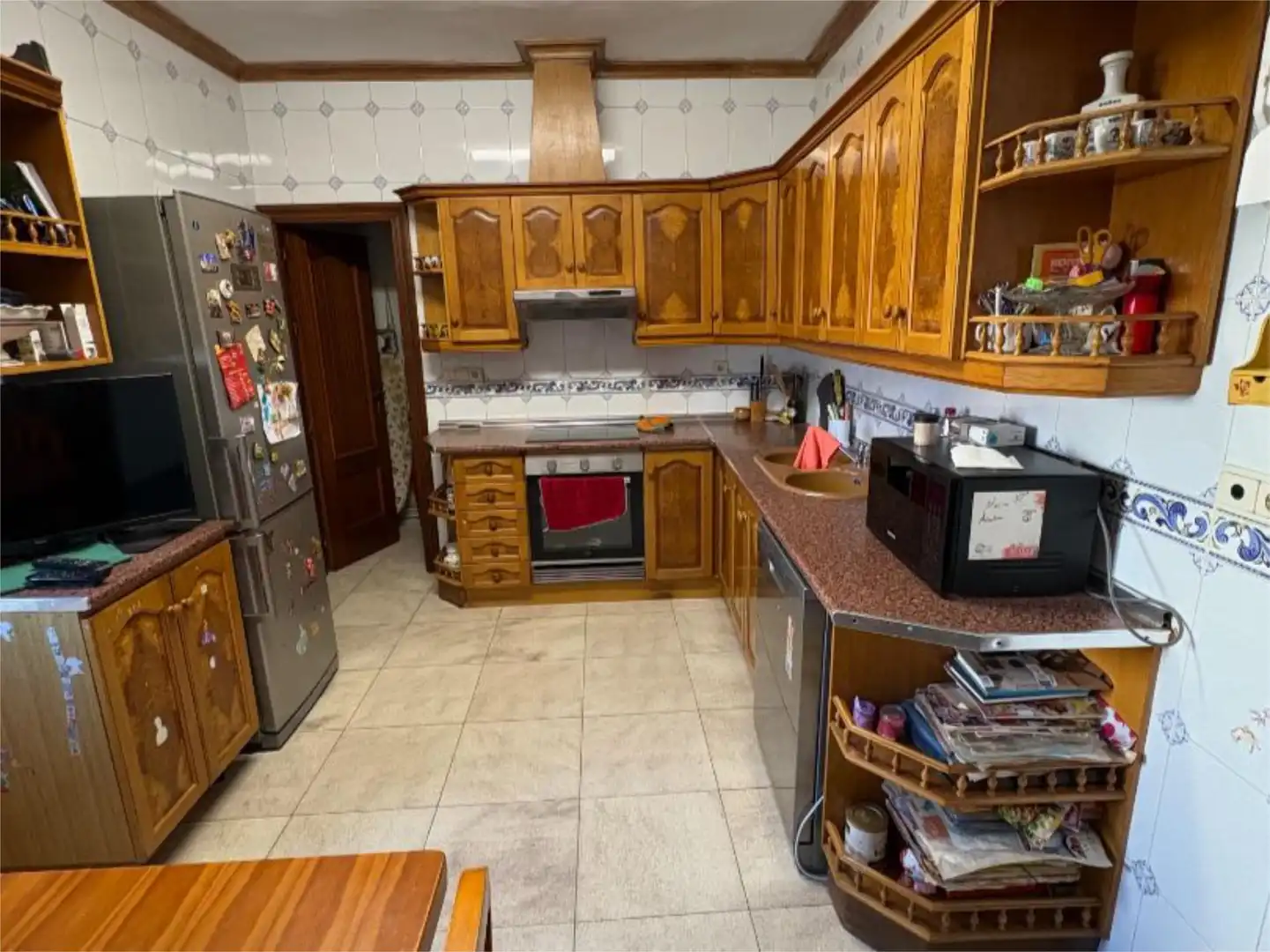 Cuina de Casa o xalet en venda en Motilla del Palancar amb Calefacció, Terrassa i Moblat