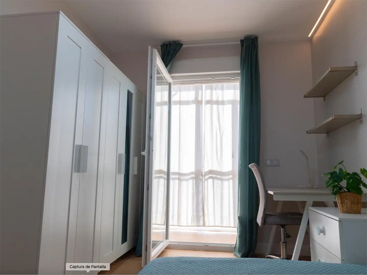 Bedroom of Attic for sale in  Lleida Capital  with Air Conditioner and Balcony