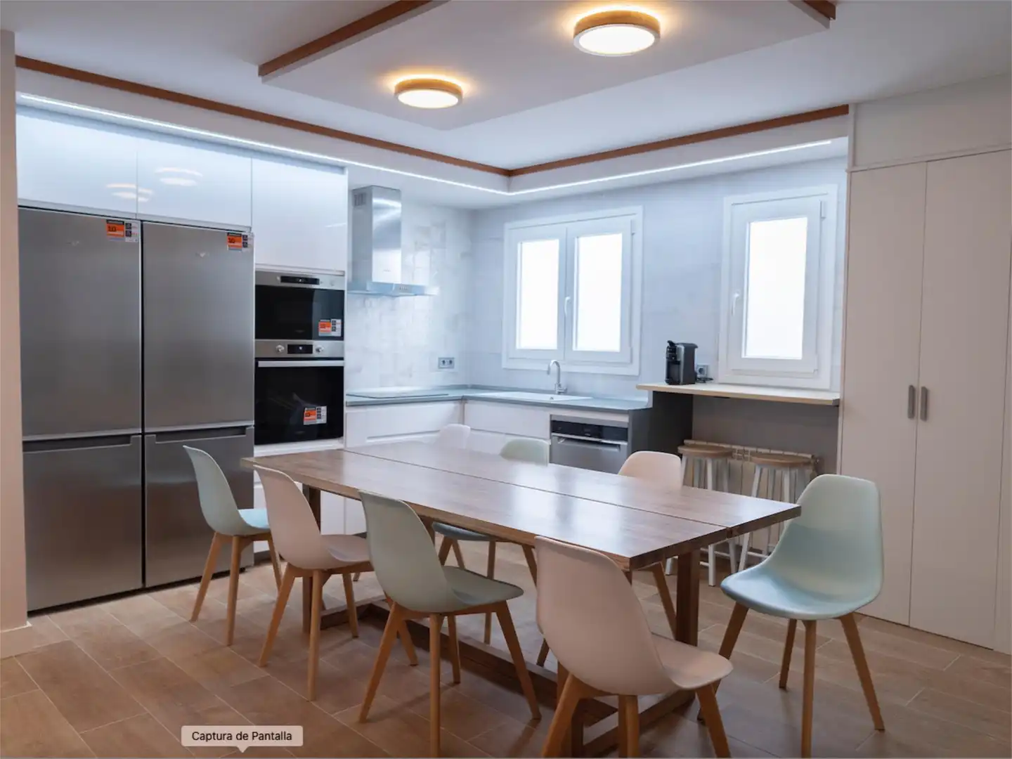 Kitchen of Attic for sale in  Lleida Capital  with Air Conditioner and Balcony