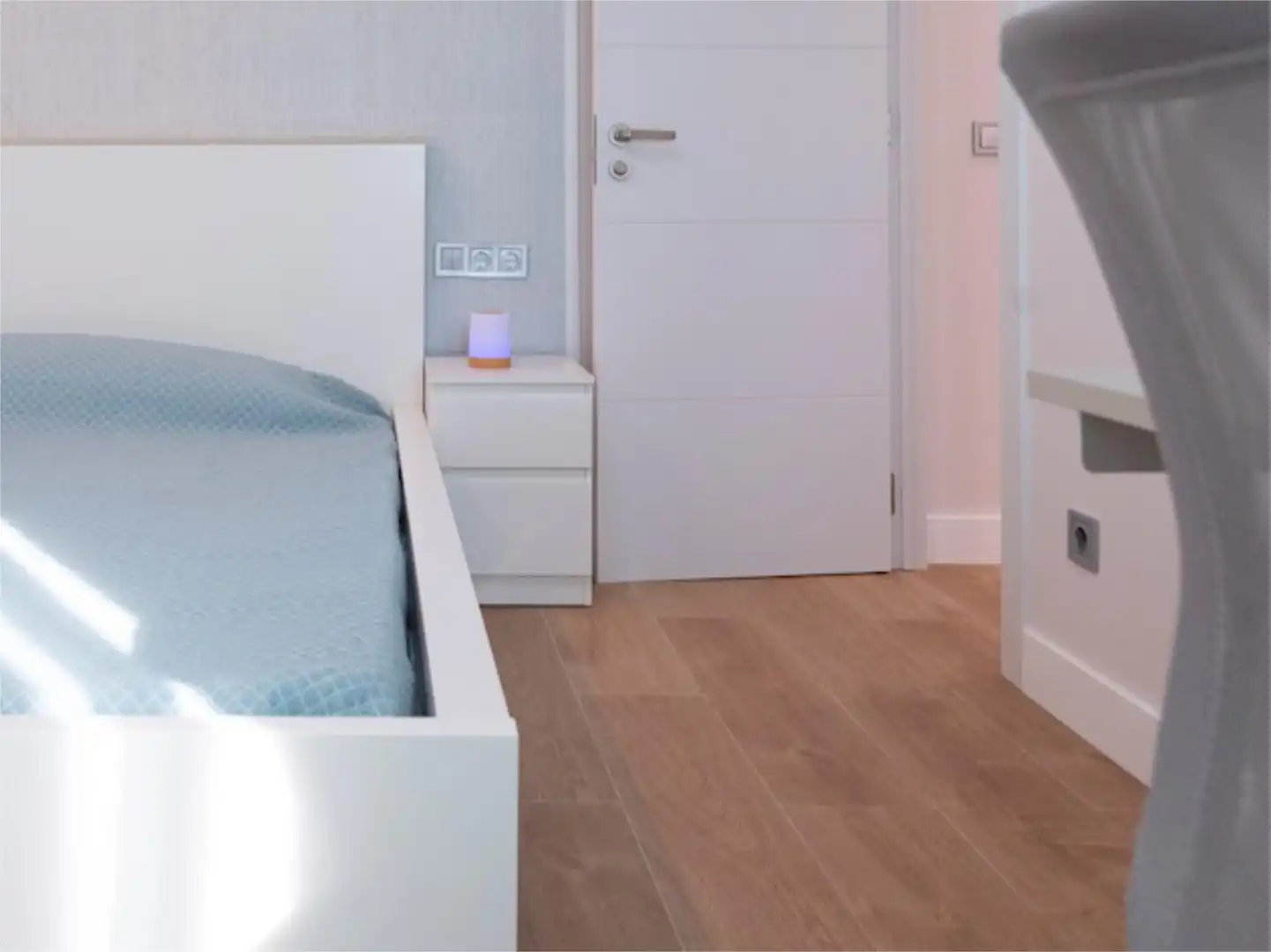 Bedroom of Attic for sale in  Lleida Capital  with Air Conditioner and Balcony