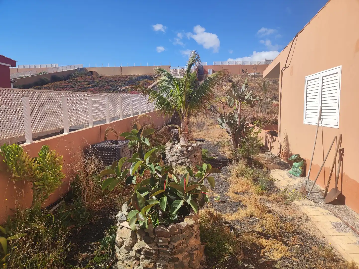 Houses for sale in Vial Camino, 21, Tuineje Garden of Houses for sale in Tuineje with Air Conditioner, Terrace and Swimming Pool