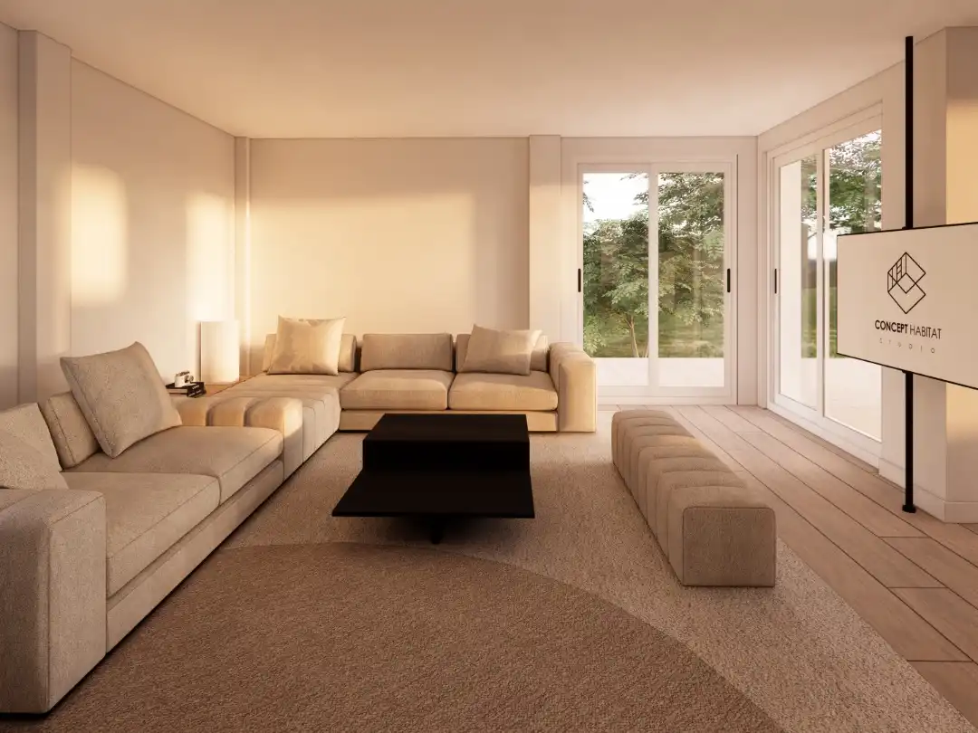 Casa o chalet en venta en Lugar Lamela, 5, Bordóns Sala de estar de Casa o chalet en venta en Sanxenxo con Terraza y Balcón