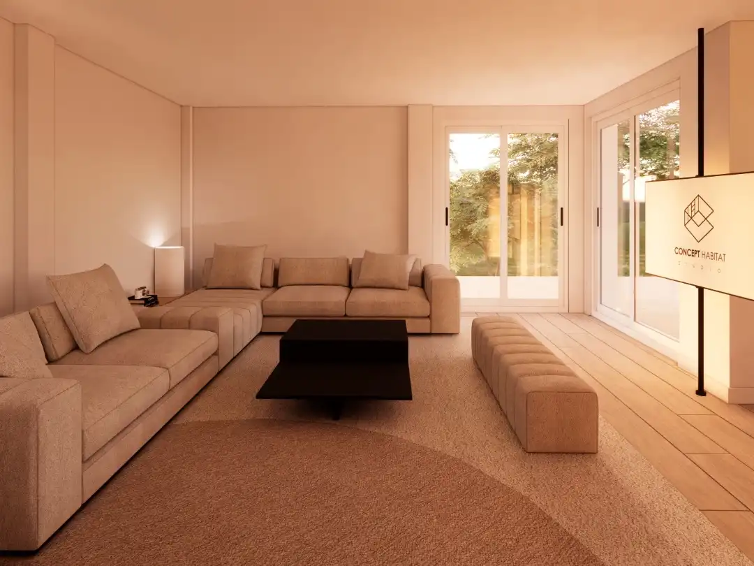 Casa o chalet en venta en Lugar Lamela, 5, Bordóns Sala de estar de Casa o chalet en venta en Sanxenxo con Terraza y Balcón